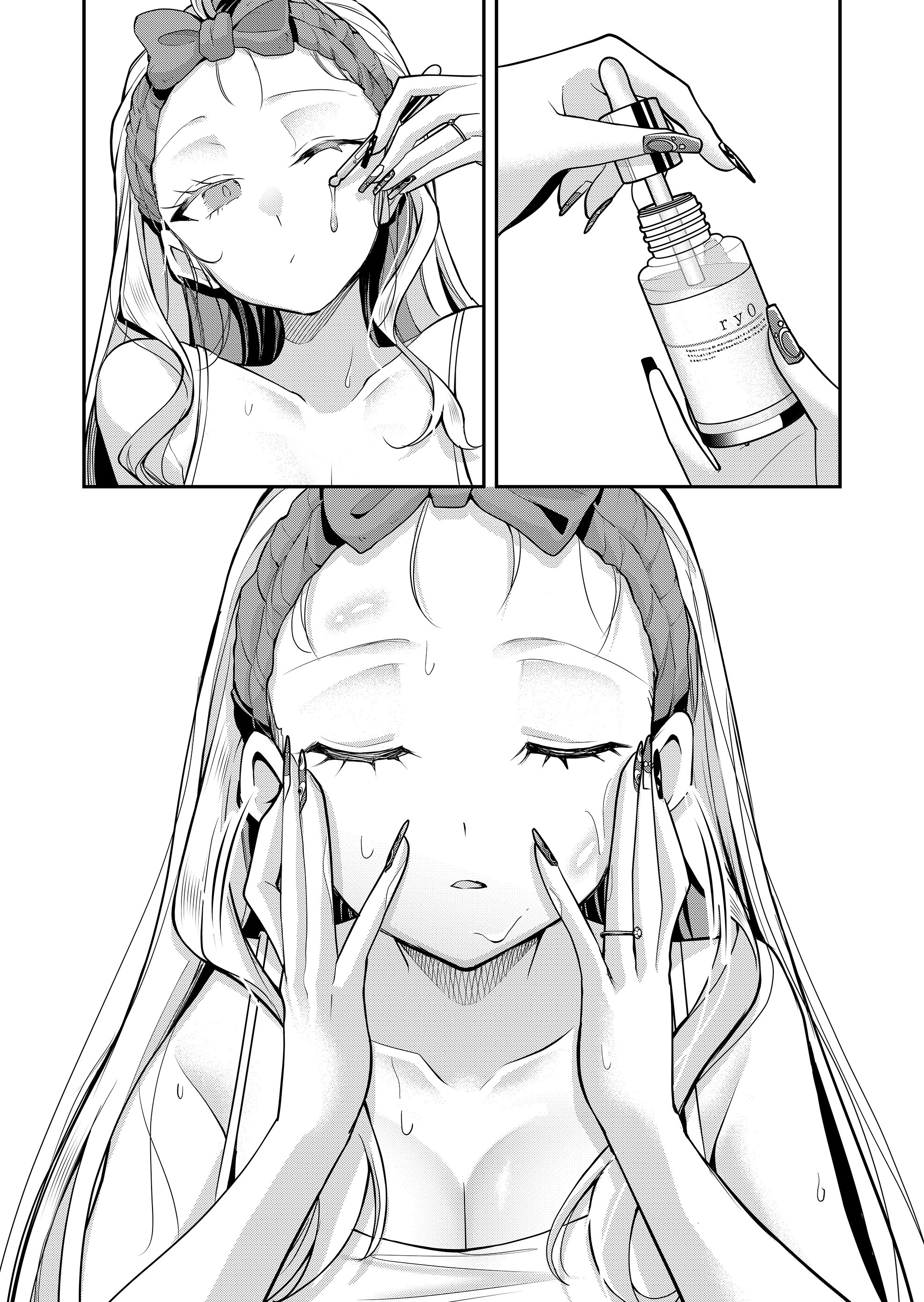 Halaman dari Gal Yome no Himitsu Chapter 38