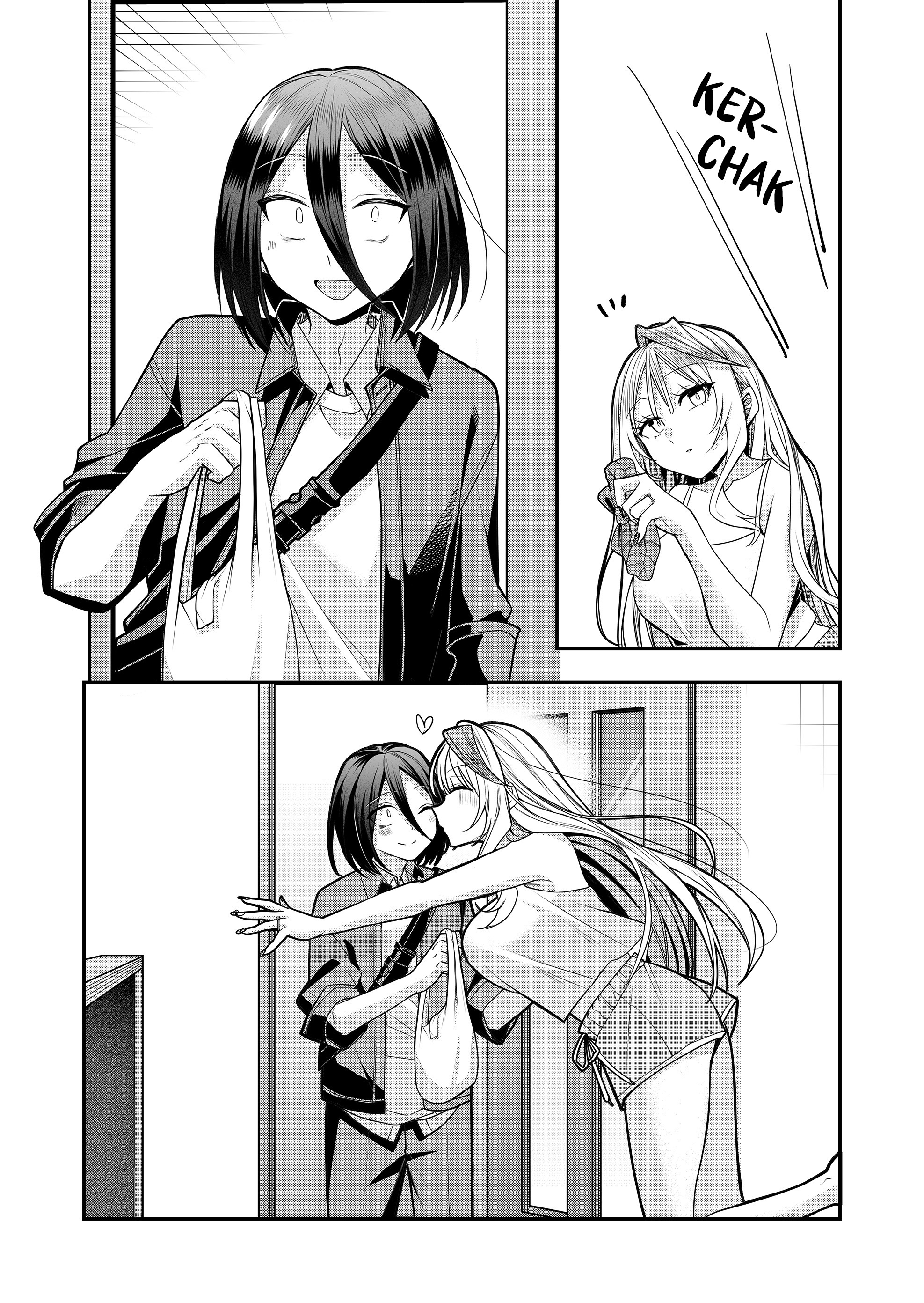 Halaman dari Gal Yome no Himitsu Chapter 38