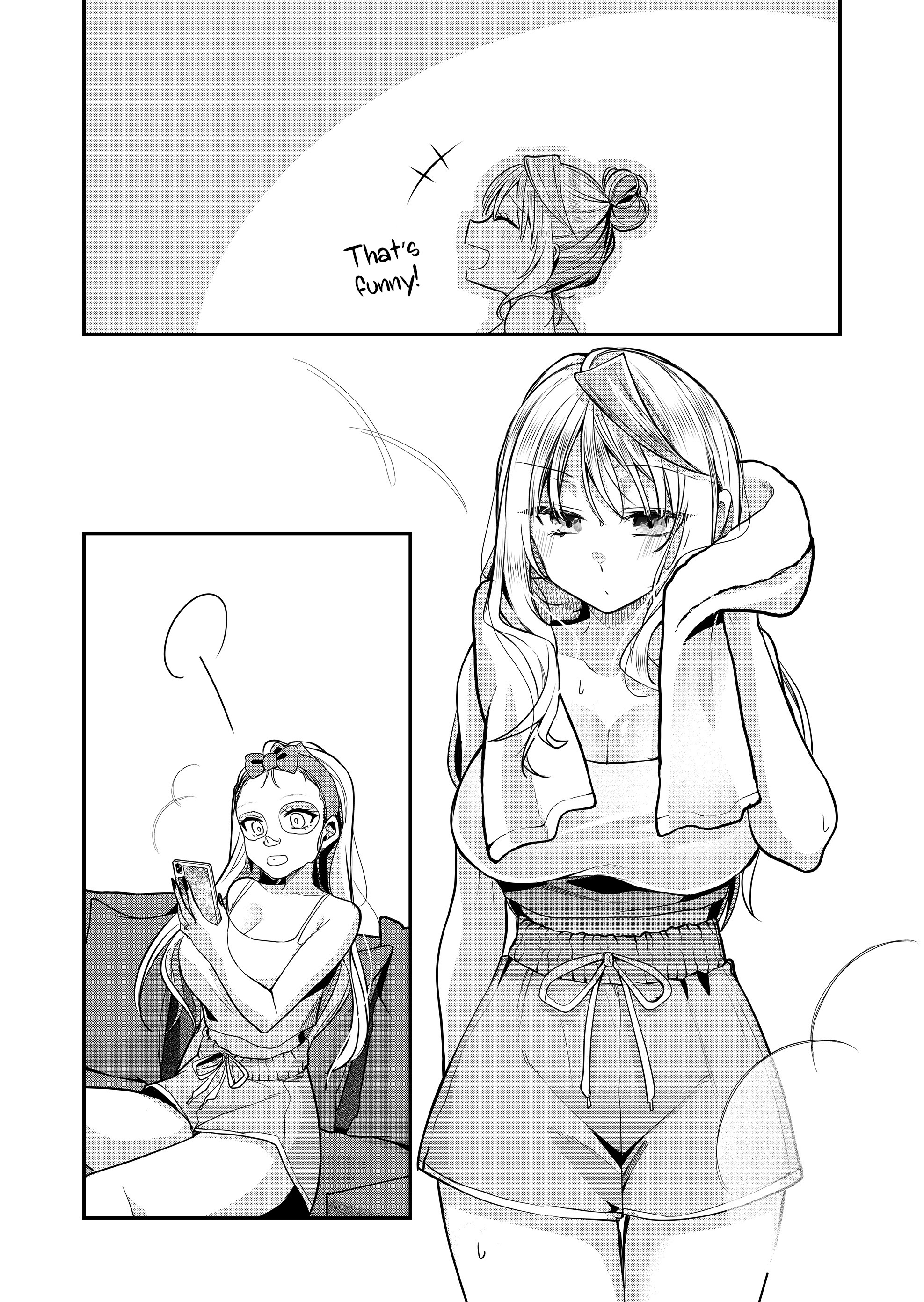 Halaman dari Gal Yome no Himitsu Chapter 38