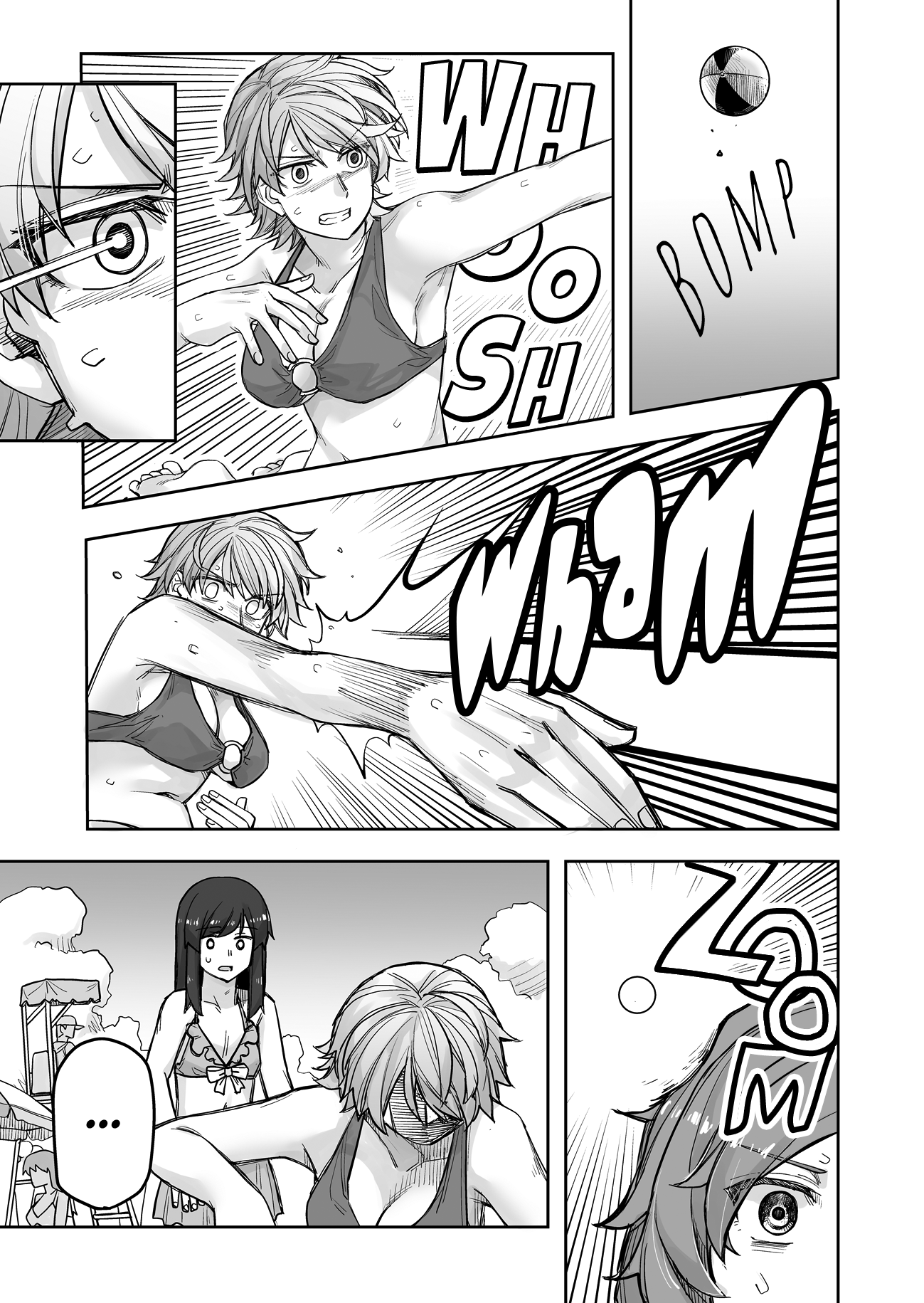Halaman dari Ikemen Joshi to Josou Danshi Chapter 62