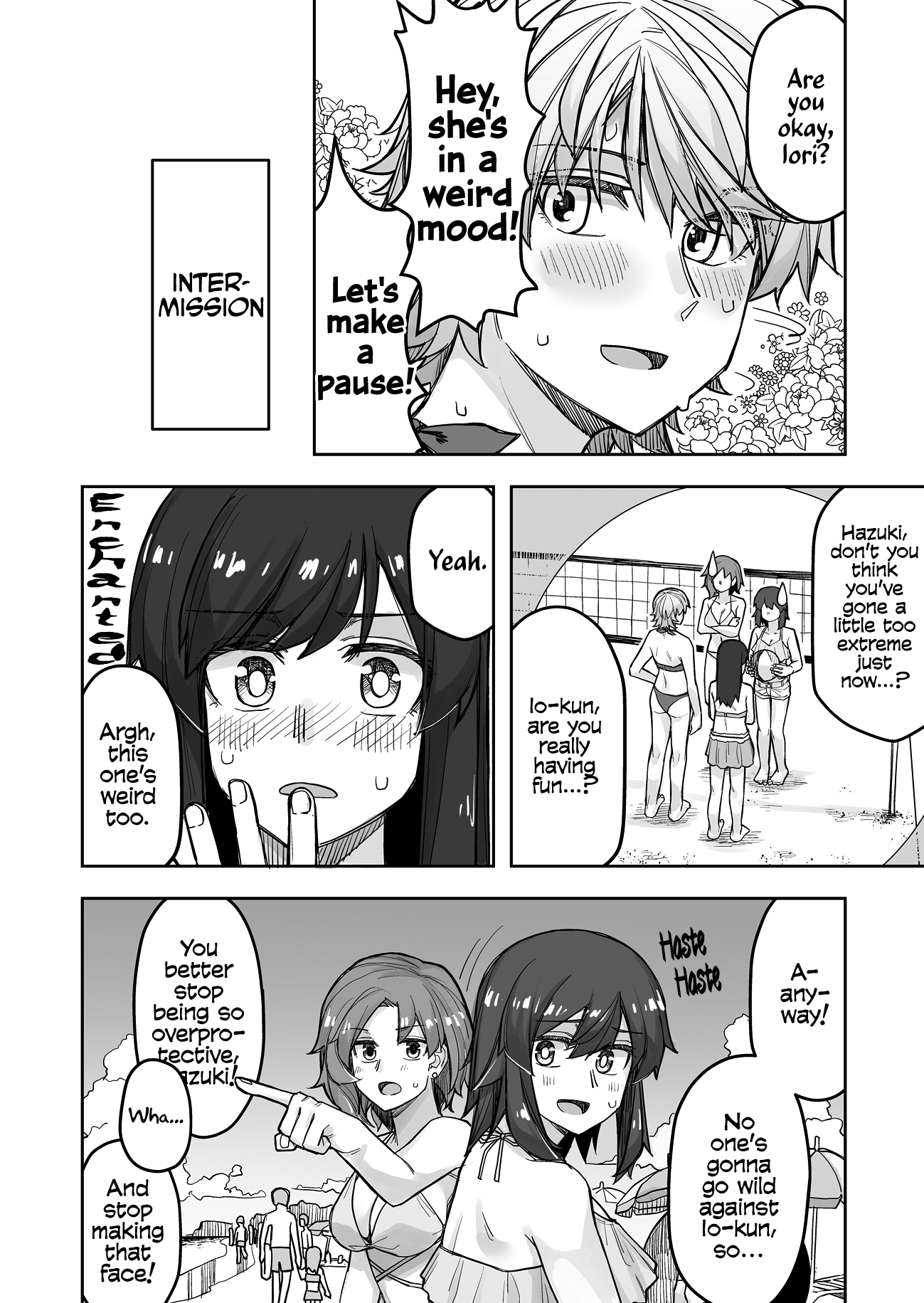 Halaman dari Ikemen Joshi to Josou Danshi Chapter 62