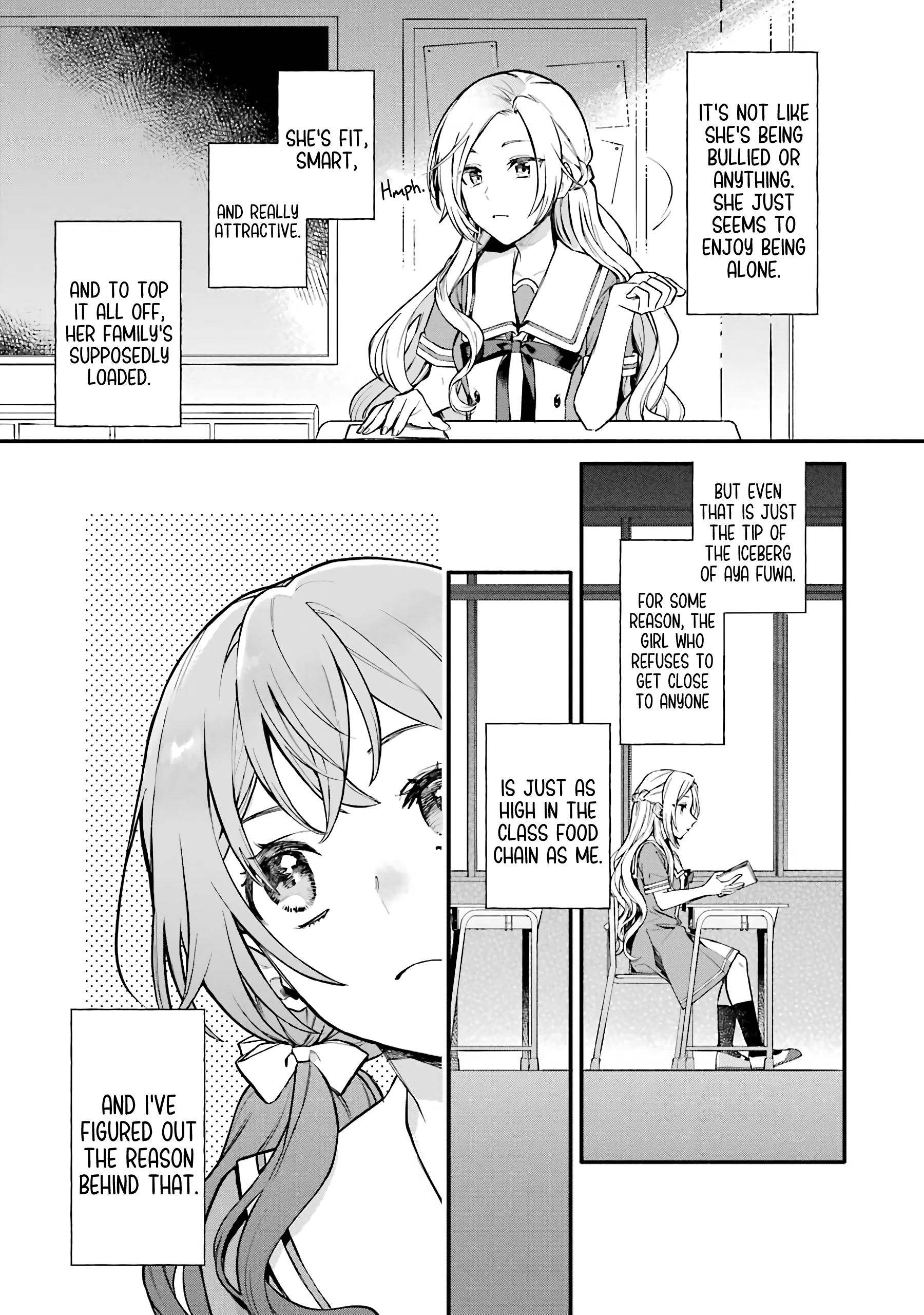 Halaman dari Onna Doushi toka Arienai desho to Iiharu Onnanoko wo, Hyakunichikan de Tetteiteki ni Otosu Yuri no Ohanashi Chapter 1