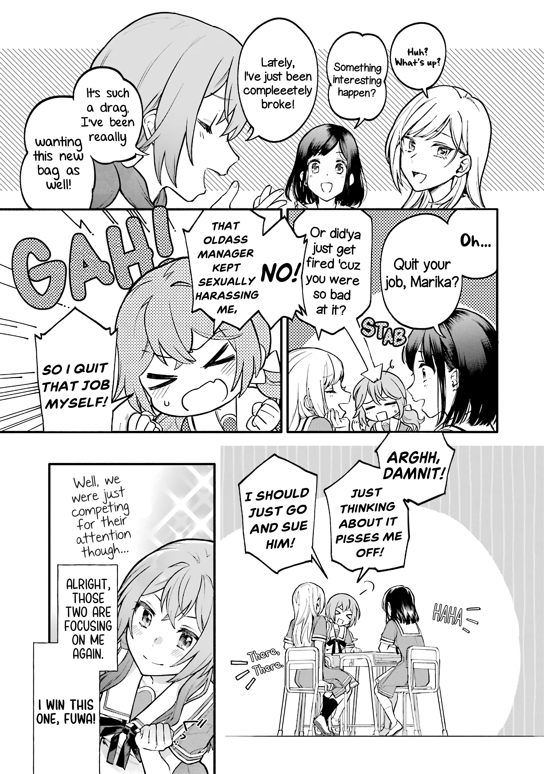Halaman dari Onna Doushi toka Arienai desho to Iiharu Onnanoko wo, Hyakunichikan de Tetteiteki ni Otosu Yuri no Ohanashi Chapter 1