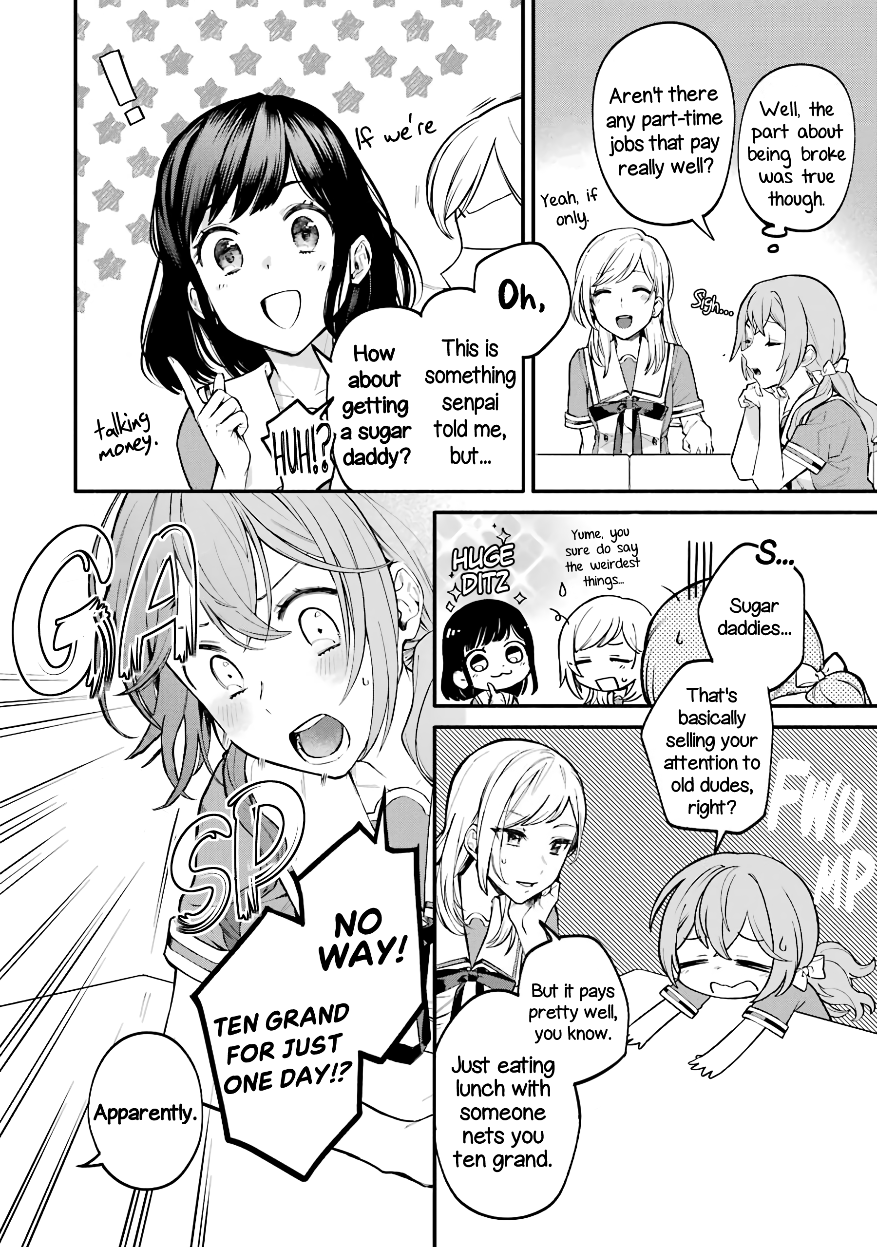 Halaman dari Onna Doushi toka Arienai desho to Iiharu Onnanoko wo, Hyakunichikan de Tetteiteki ni Otosu Yuri no Ohanashi Chapter 1