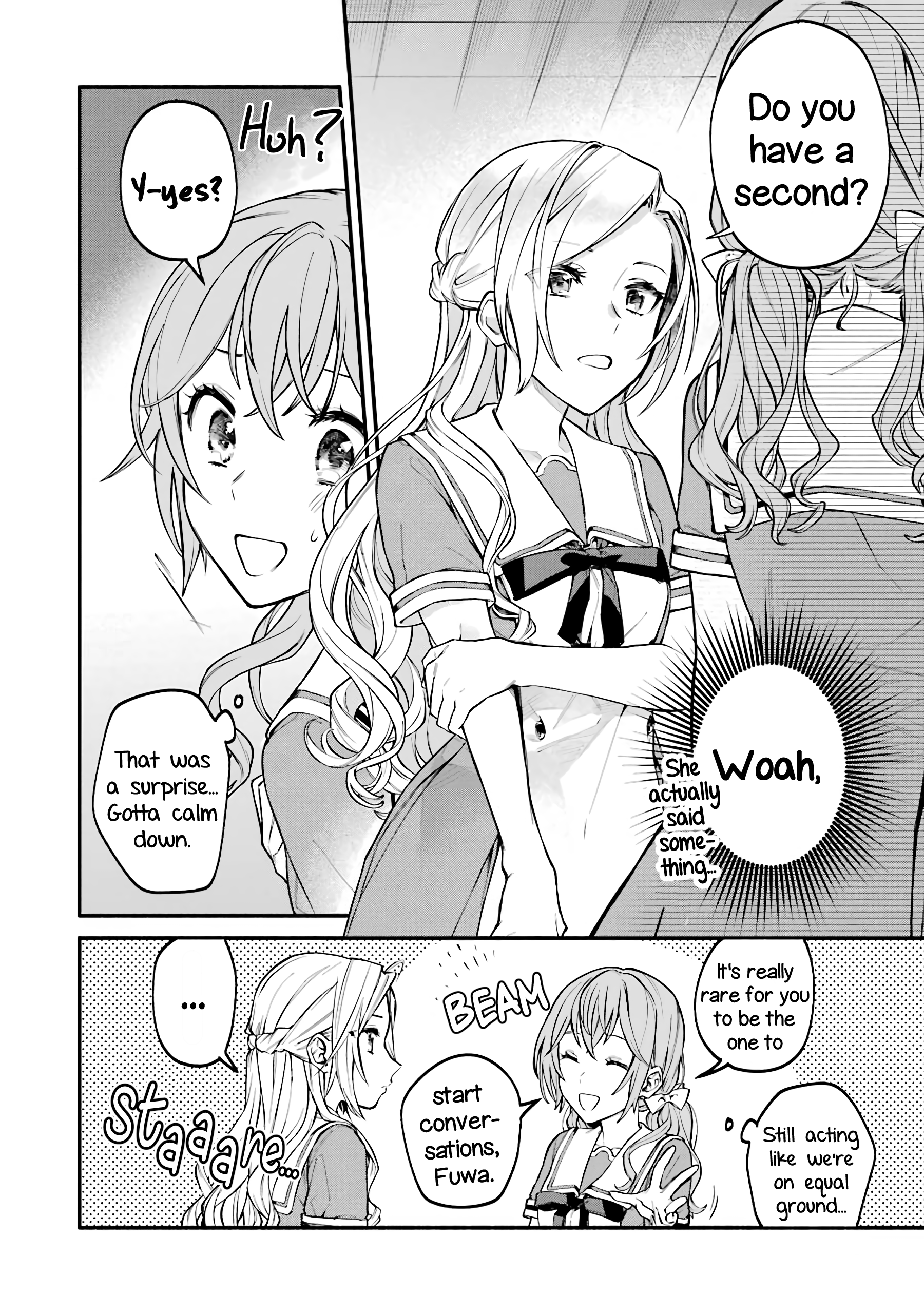 Halaman dari Onna Doushi toka Arienai desho to Iiharu Onnanoko wo, Hyakunichikan de Tetteiteki ni Otosu Yuri no Ohanashi Chapter 1