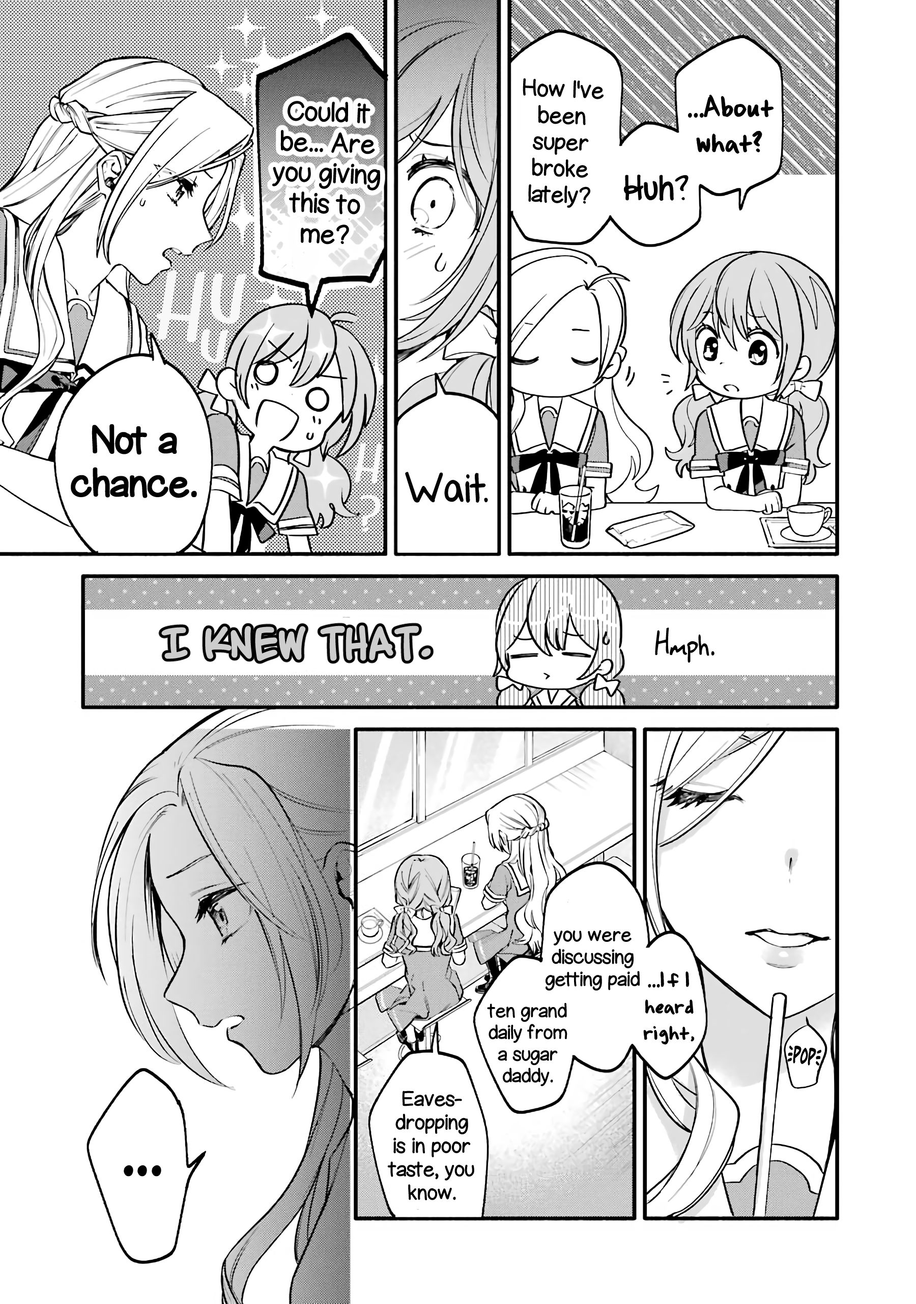 Halaman dari Onna Doushi toka Arienai desho to Iiharu Onnanoko wo, Hyakunichikan de Tetteiteki ni Otosu Yuri no Ohanashi Chapter 1