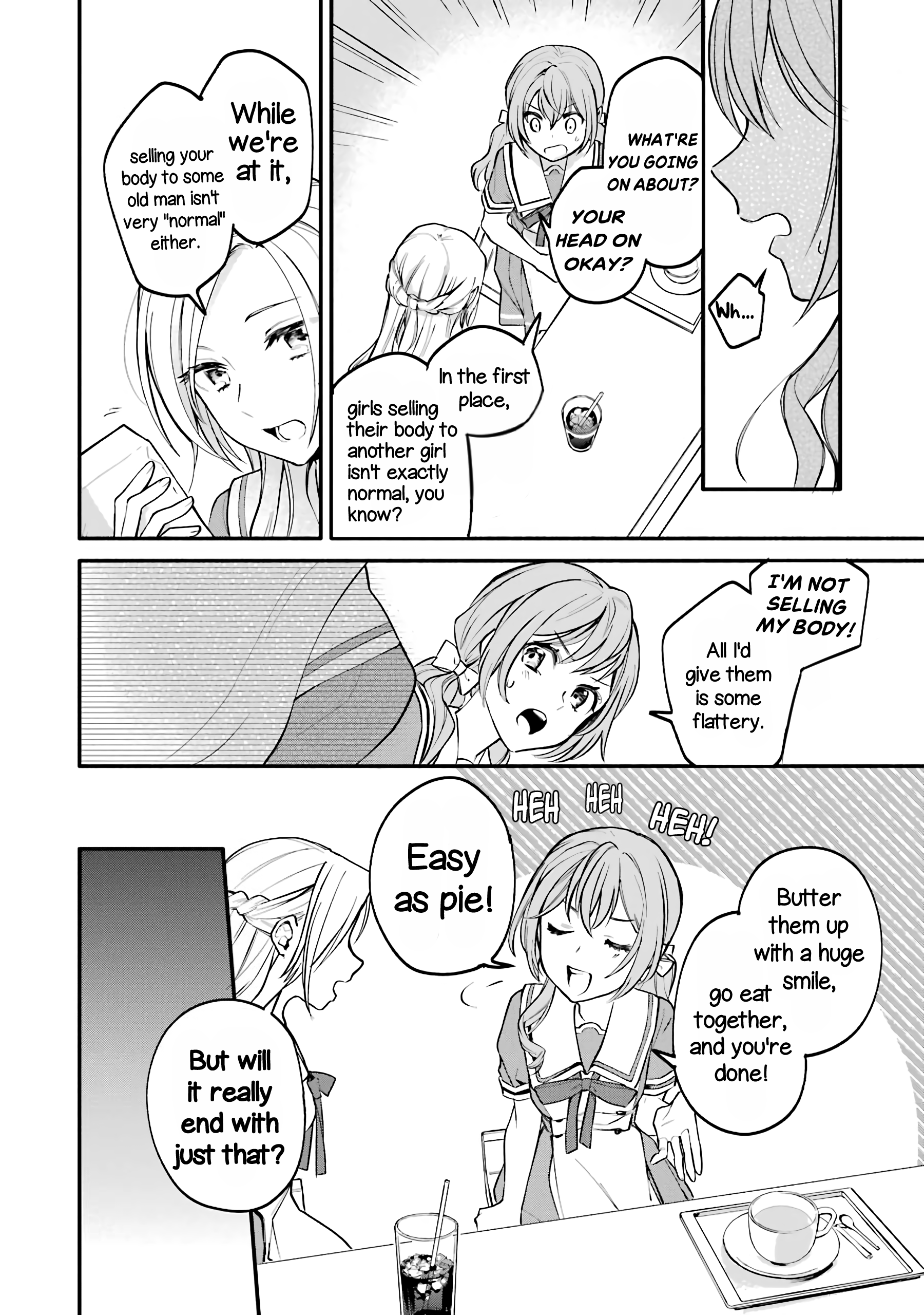 Halaman dari Onna Doushi toka Arienai desho to Iiharu Onnanoko wo, Hyakunichikan de Tetteiteki ni Otosu Yuri no Ohanashi Chapter 1