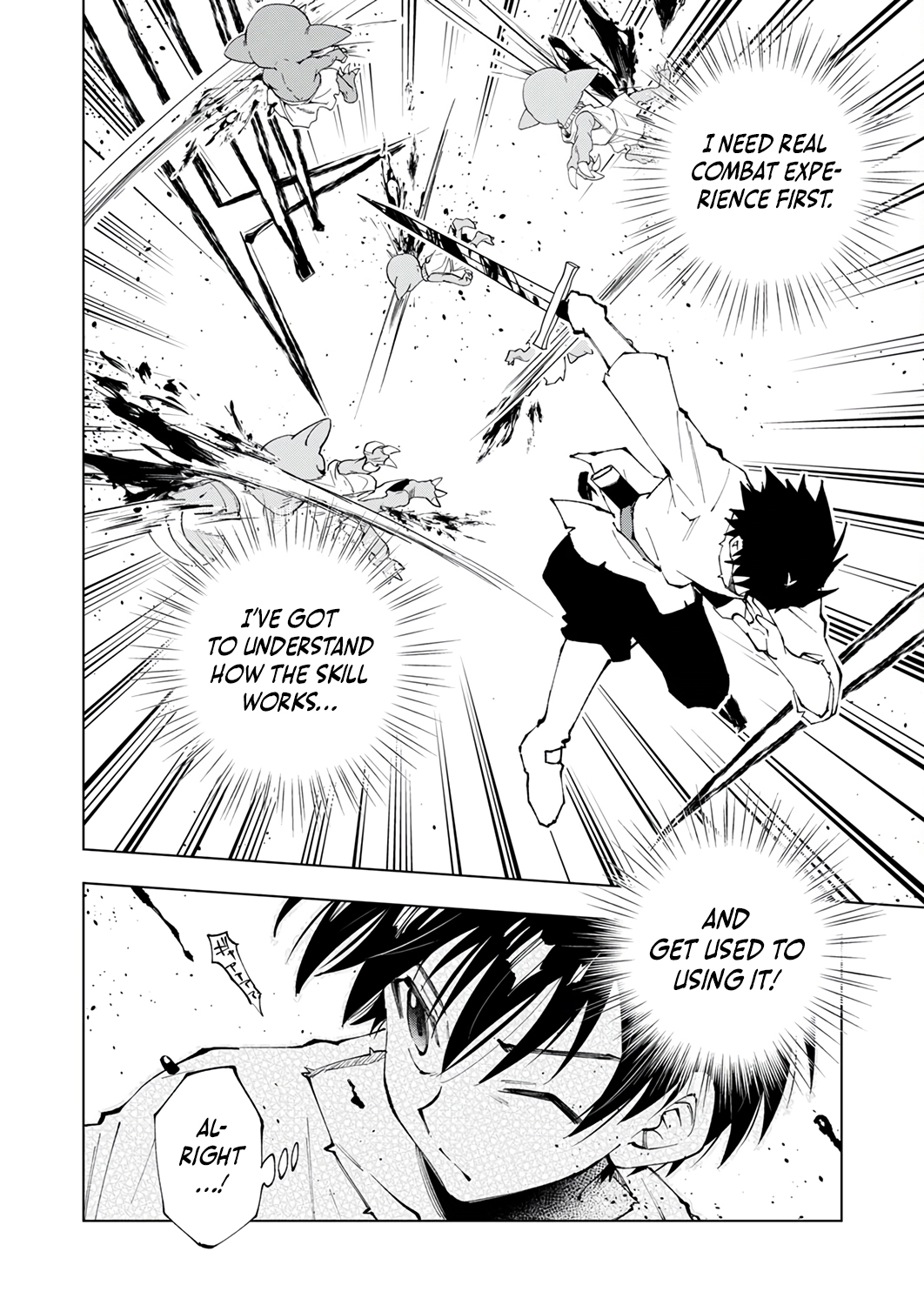 Halaman dari Gomi Sukiru [Suteru] ga [Shushasentaku] ni Kakusei Shitanode, Saikou Nando no Dai Meikyuu wo Kanzen Koryaku Suru ~Munouda to Pati wo Tsuihosareta Shounen ga Saikyou ni Itaru Made~ Chapter 2