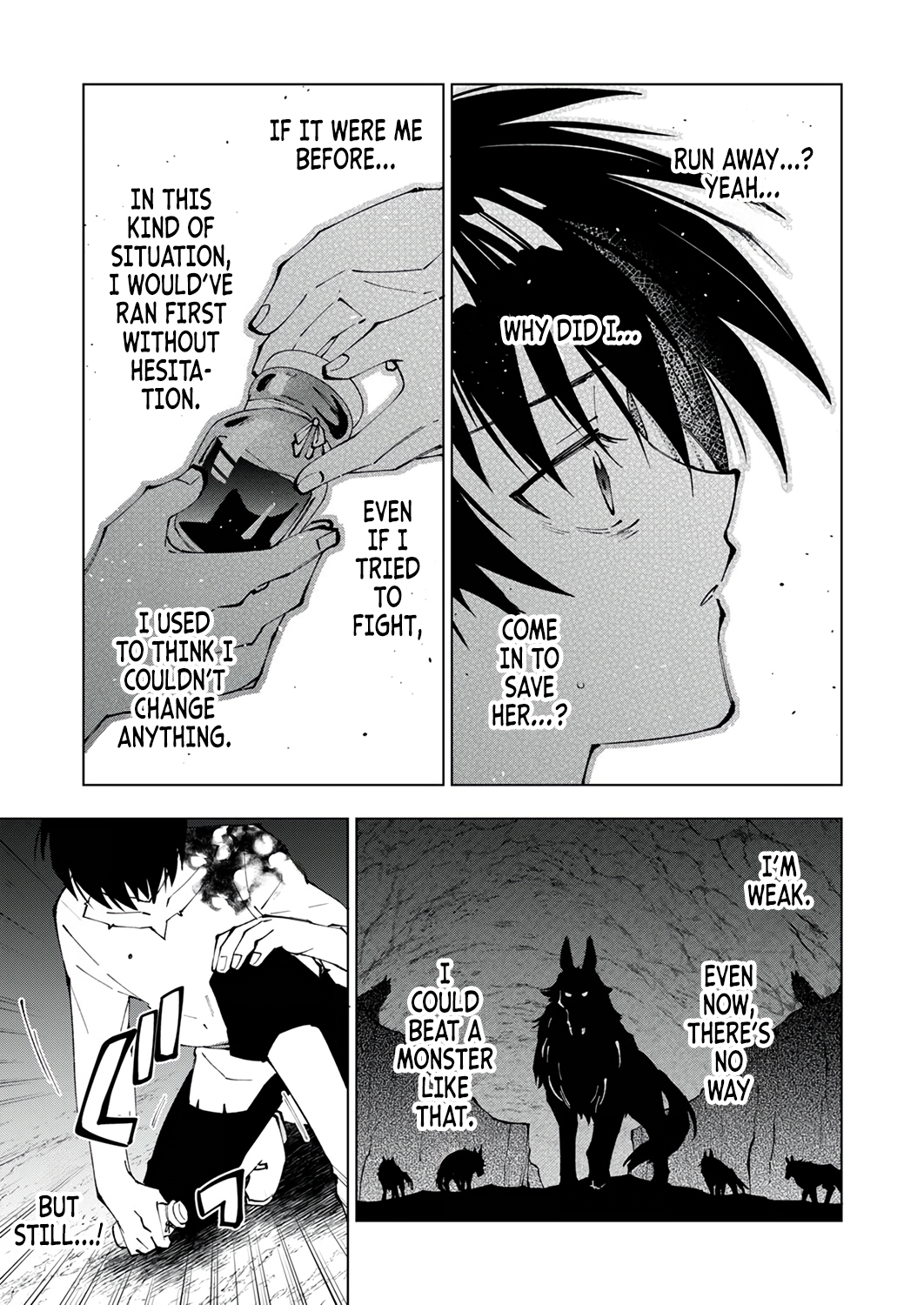 Halaman dari Gomi Sukiru [Suteru] ga [Shushasentaku] ni Kakusei Shitanode, Saikou Nando no Dai Meikyuu wo Kanzen Koryaku Suru ~Munouda to Pati wo Tsuihosareta Shounen ga Saikyou ni Itaru Made~ Chapter 2