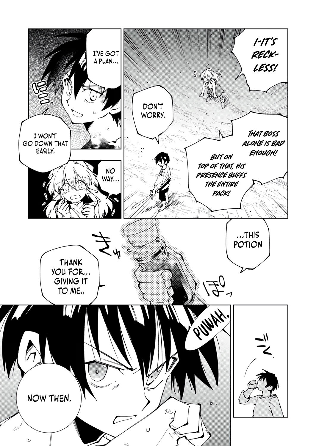 Halaman dari Gomi Sukiru [Suteru] ga [Shushasentaku] ni Kakusei Shitanode, Saikou Nando no Dai Meikyuu wo Kanzen Koryaku Suru ~Munouda to Pati wo Tsuihosareta Shounen ga Saikyou ni Itaru Made~ Chapter 2