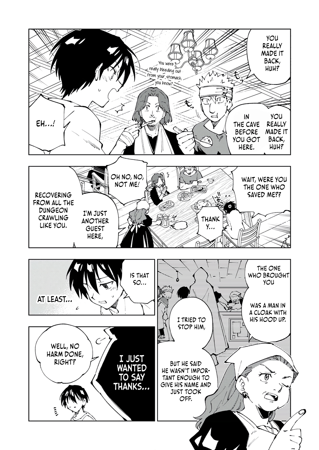 Halaman dari Gomi Sukiru [Suteru] ga [Shushasentaku] ni Kakusei Shitanode, Saikou Nando no Dai Meikyuu wo Kanzen Koryaku Suru ~Munouda to Pati wo Tsuihosareta Shounen ga Saikyou ni Itaru Made~ Chapter 2