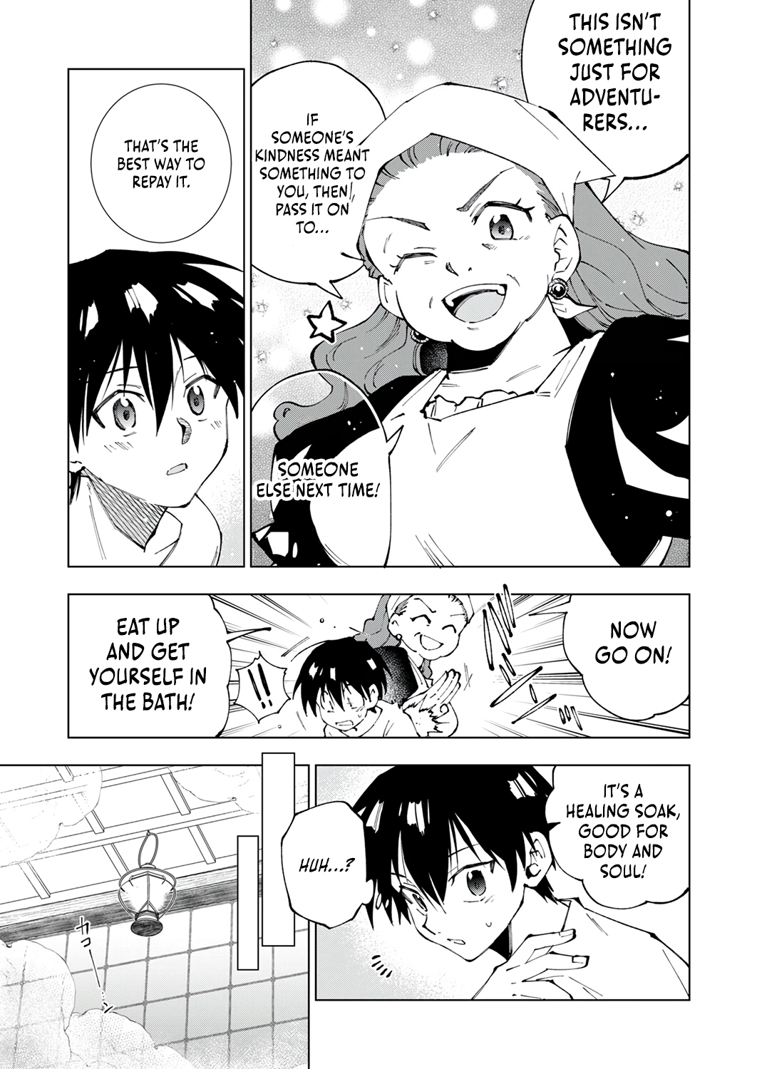 Halaman dari Gomi Sukiru [Suteru] ga [Shushasentaku] ni Kakusei Shitanode, Saikou Nando no Dai Meikyuu wo Kanzen Koryaku Suru ~Munouda to Pati wo Tsuihosareta Shounen ga Saikyou ni Itaru Made~ Chapter 2