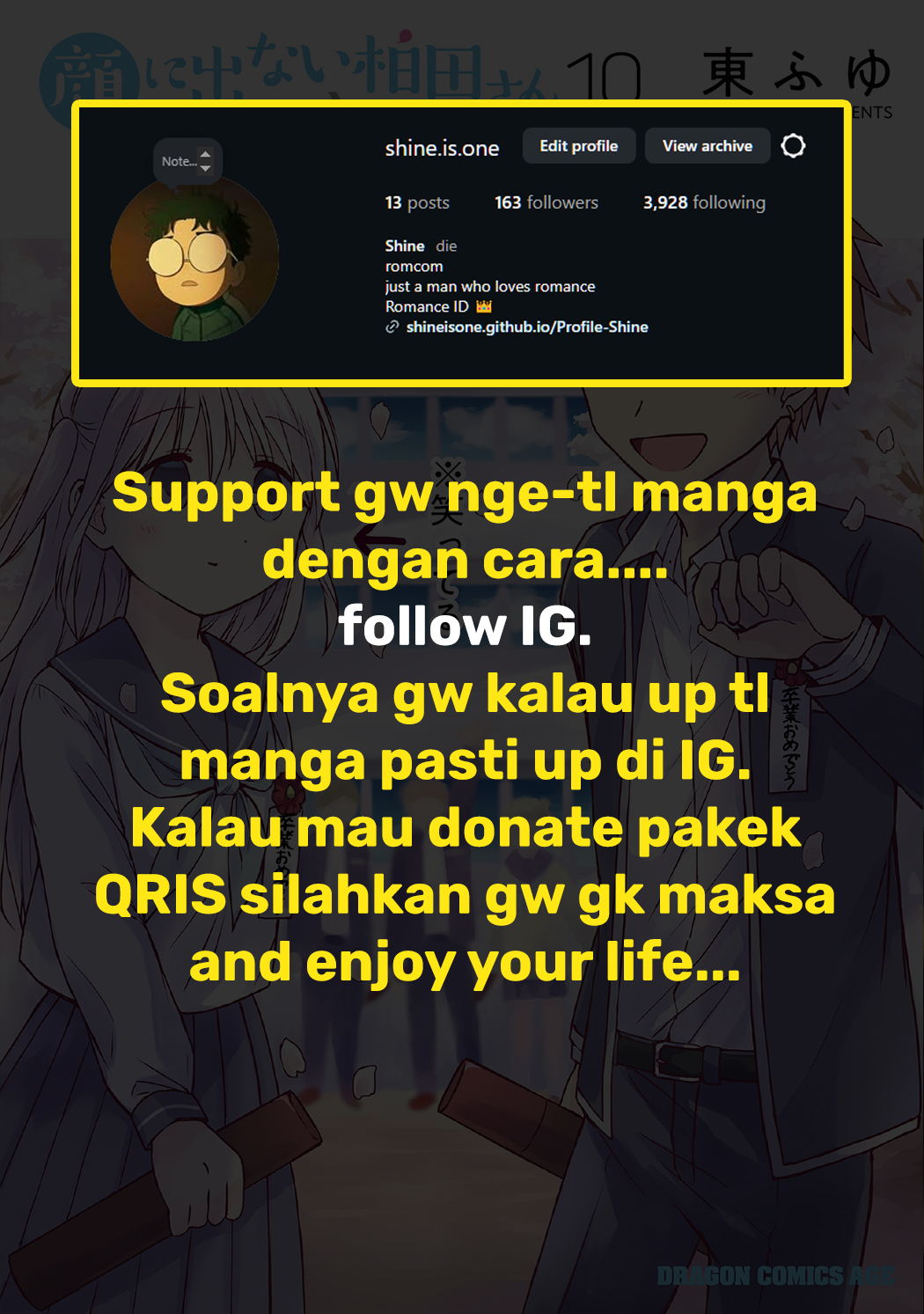 Kao ni Denai Kashiwada-san to Kao ni Deru Oota-kun Chapter 125.5 - halaman 15