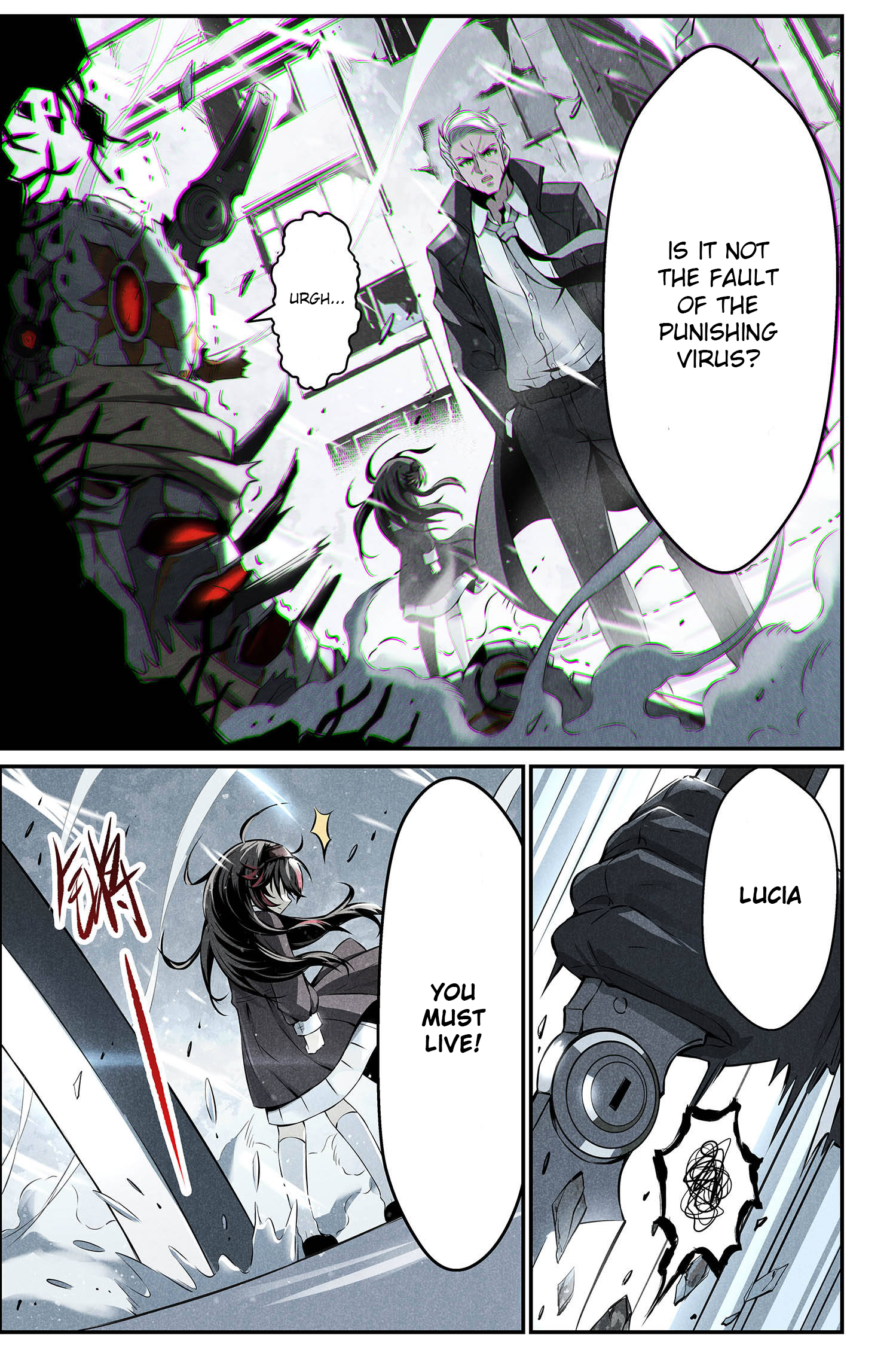 Halaman dari Punishing Gray Raven: Interlude Chapter 6