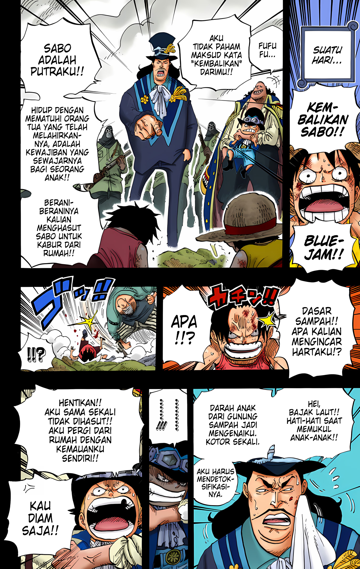 One Piece (Official Colored) Chapter 585 - halaman 22