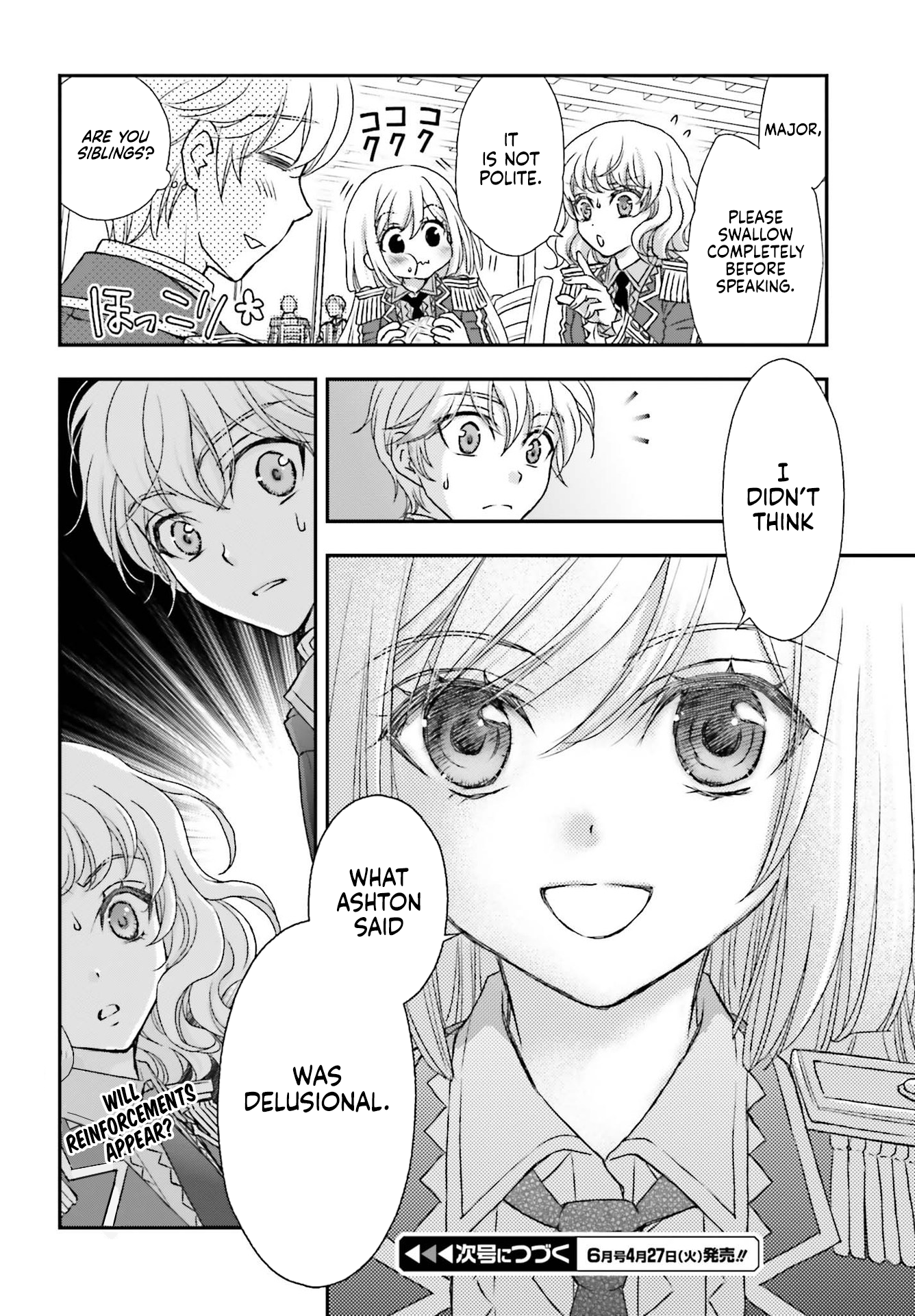 Shinigami ni Sodaterareta Shoujo wa Shikkoku no Tsurugi o Mune ni Idaku Chapter 18 Page 17