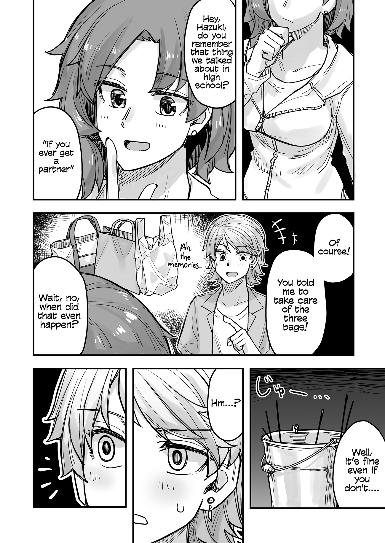 Halaman dari Ikemen Joshi to Josou Danshi Chapter 69