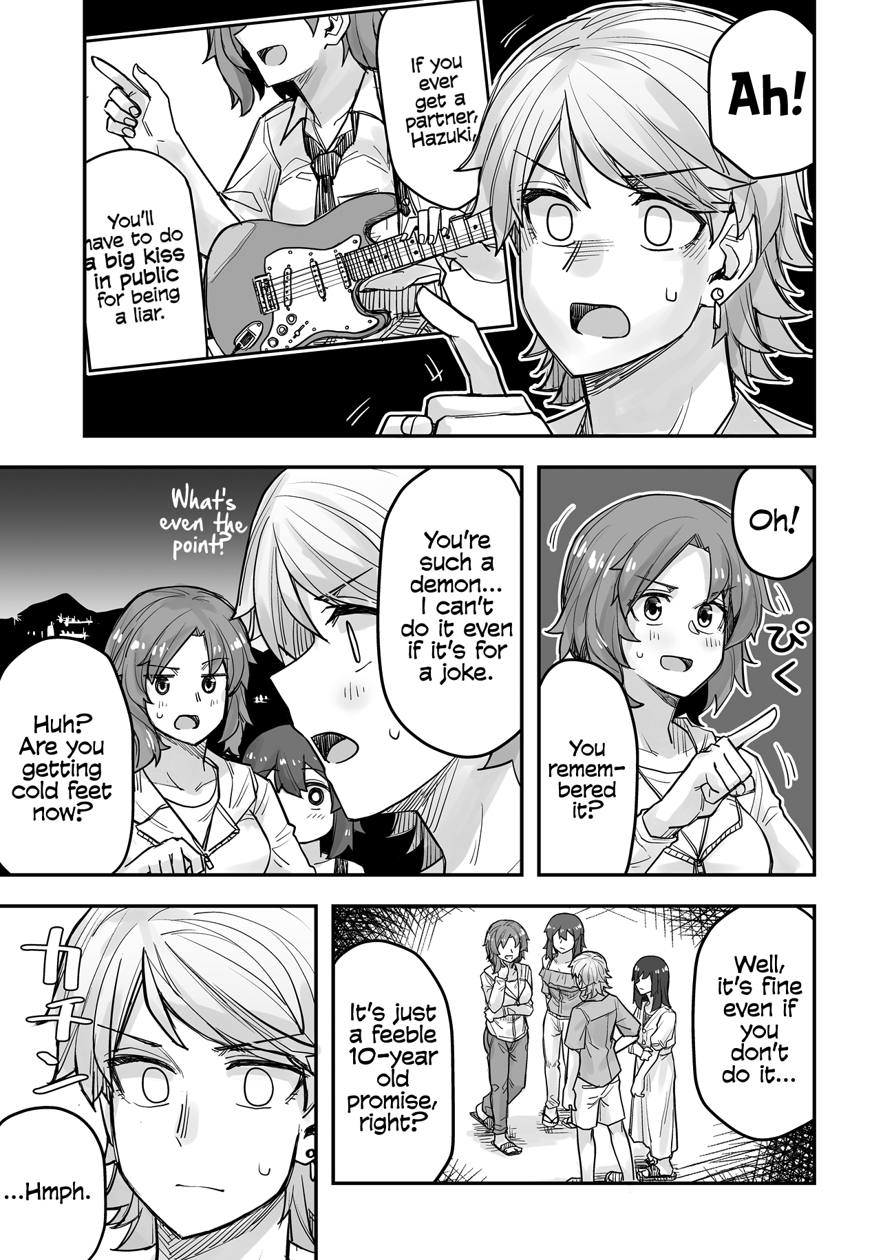 Halaman dari Ikemen Joshi to Josou Danshi Chapter 69