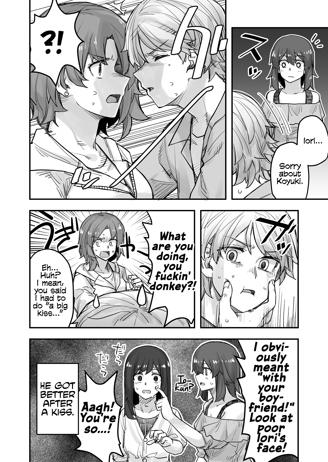 Halaman dari Ikemen Joshi to Josou Danshi Chapter 69