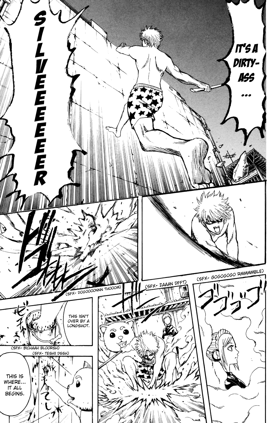 Halaman dari Gintama Chapter 373