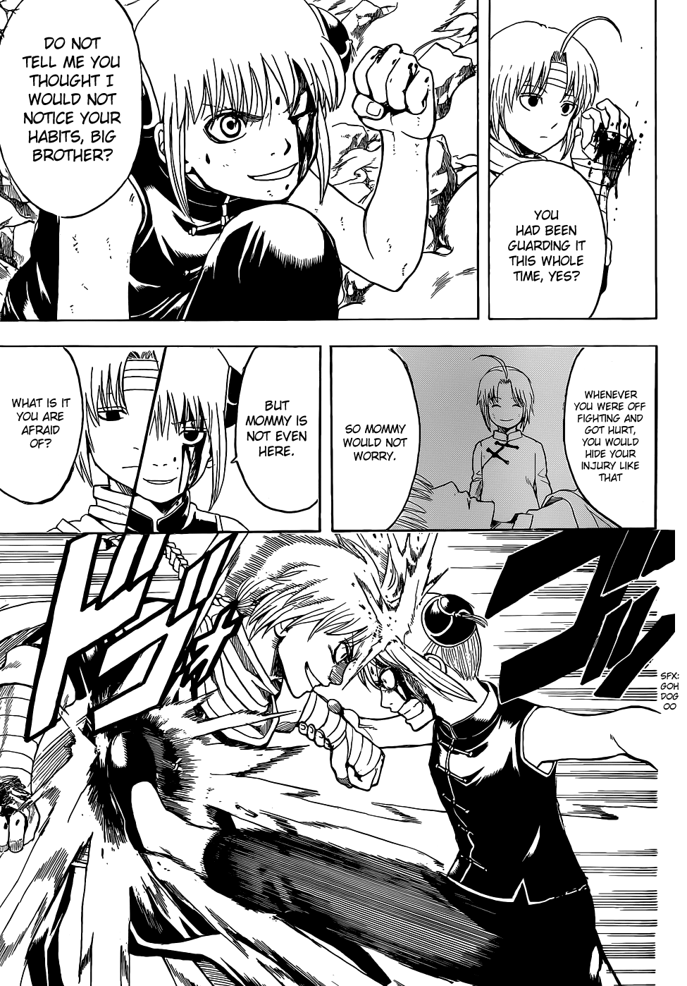 Halaman dari Gintama Chapter 515