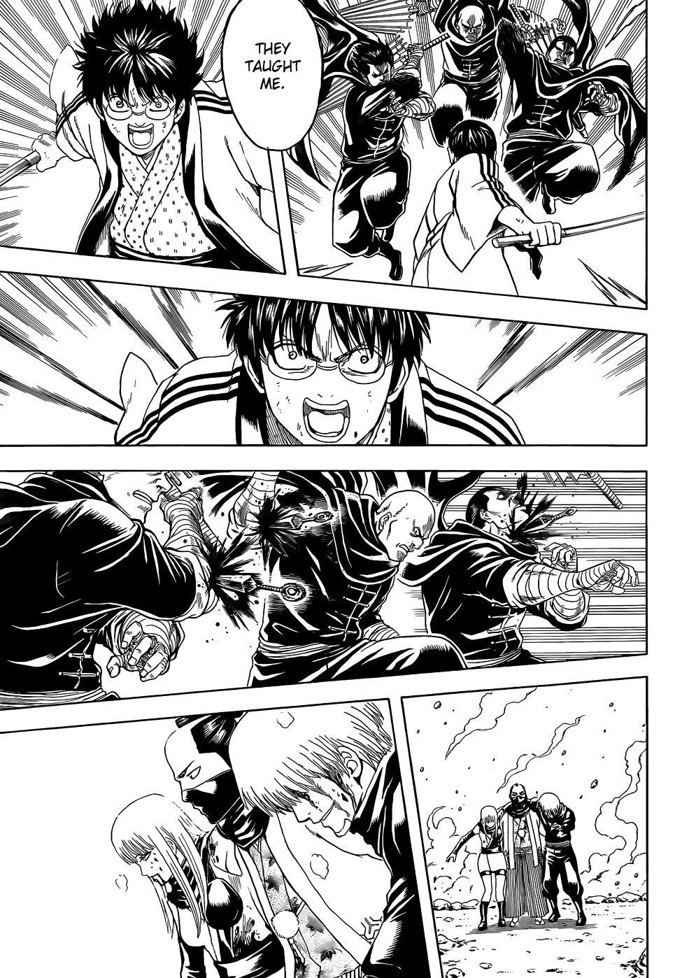 Halaman dari Gintama Chapter 515