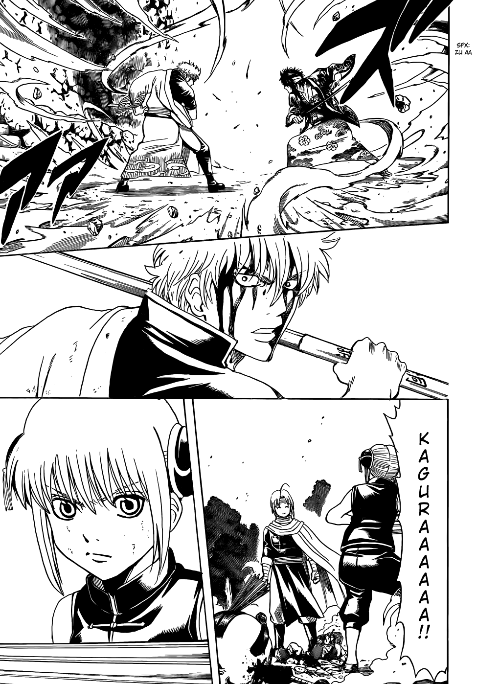 Halaman dari Gintama Chapter 515