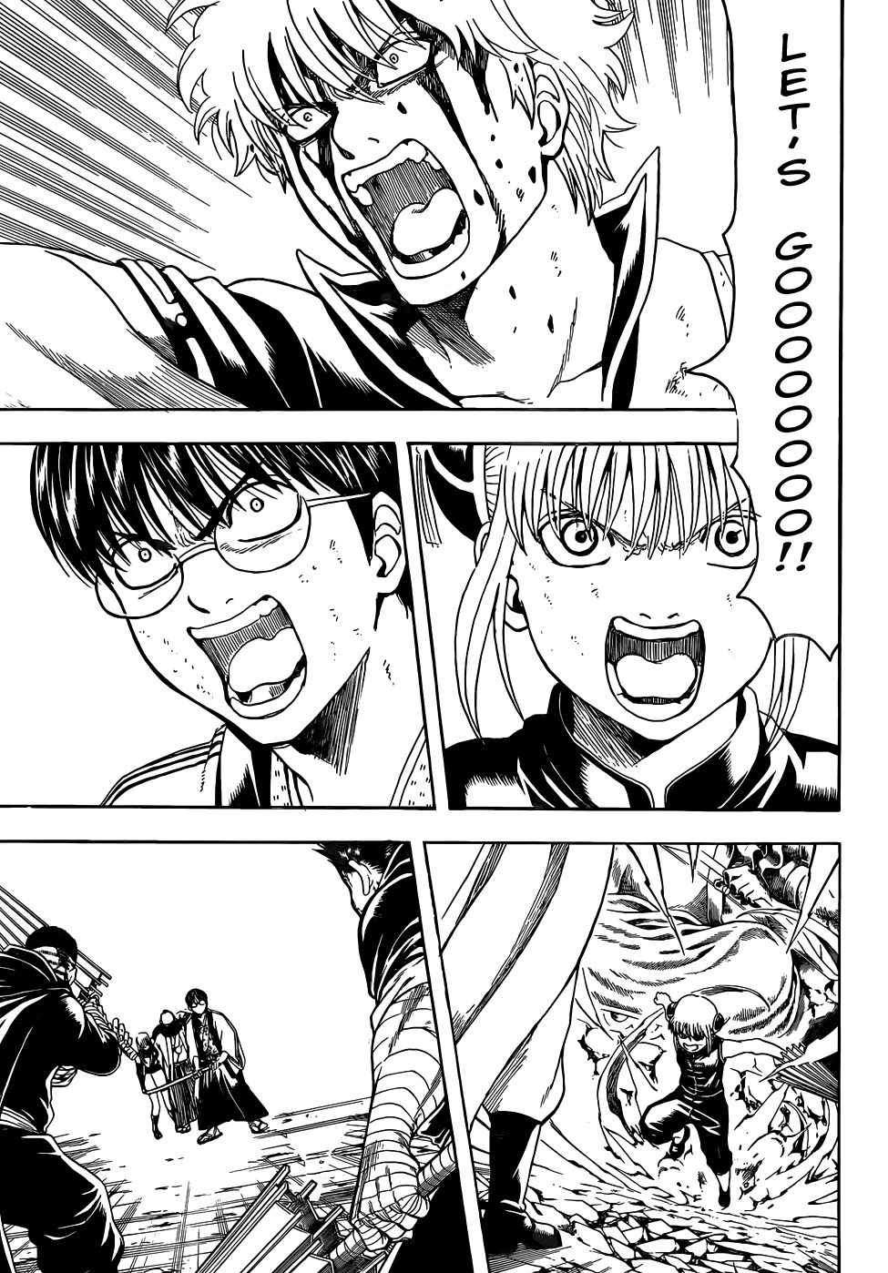 Halaman dari Gintama Chapter 515