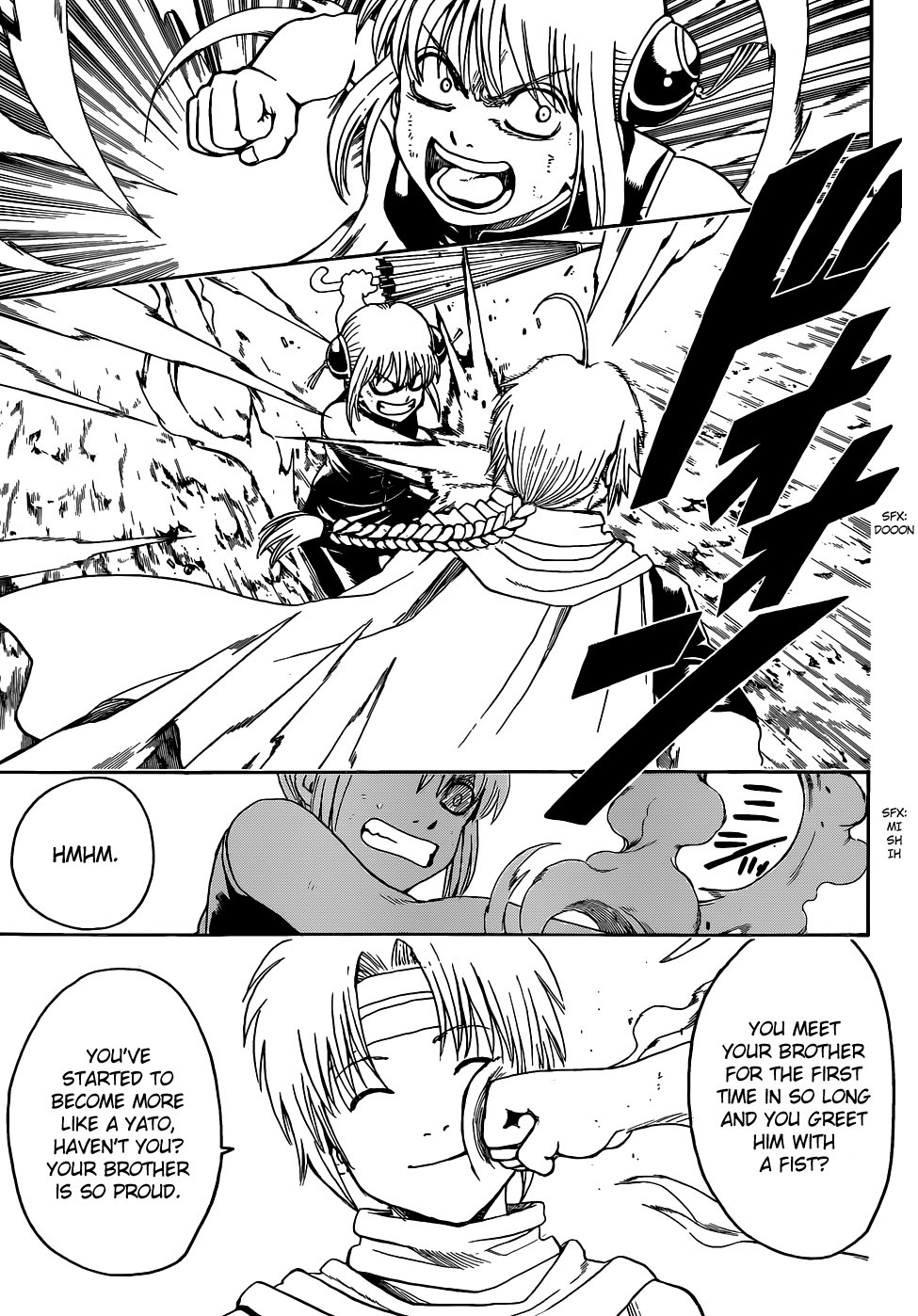 Halaman dari Gintama Chapter 515