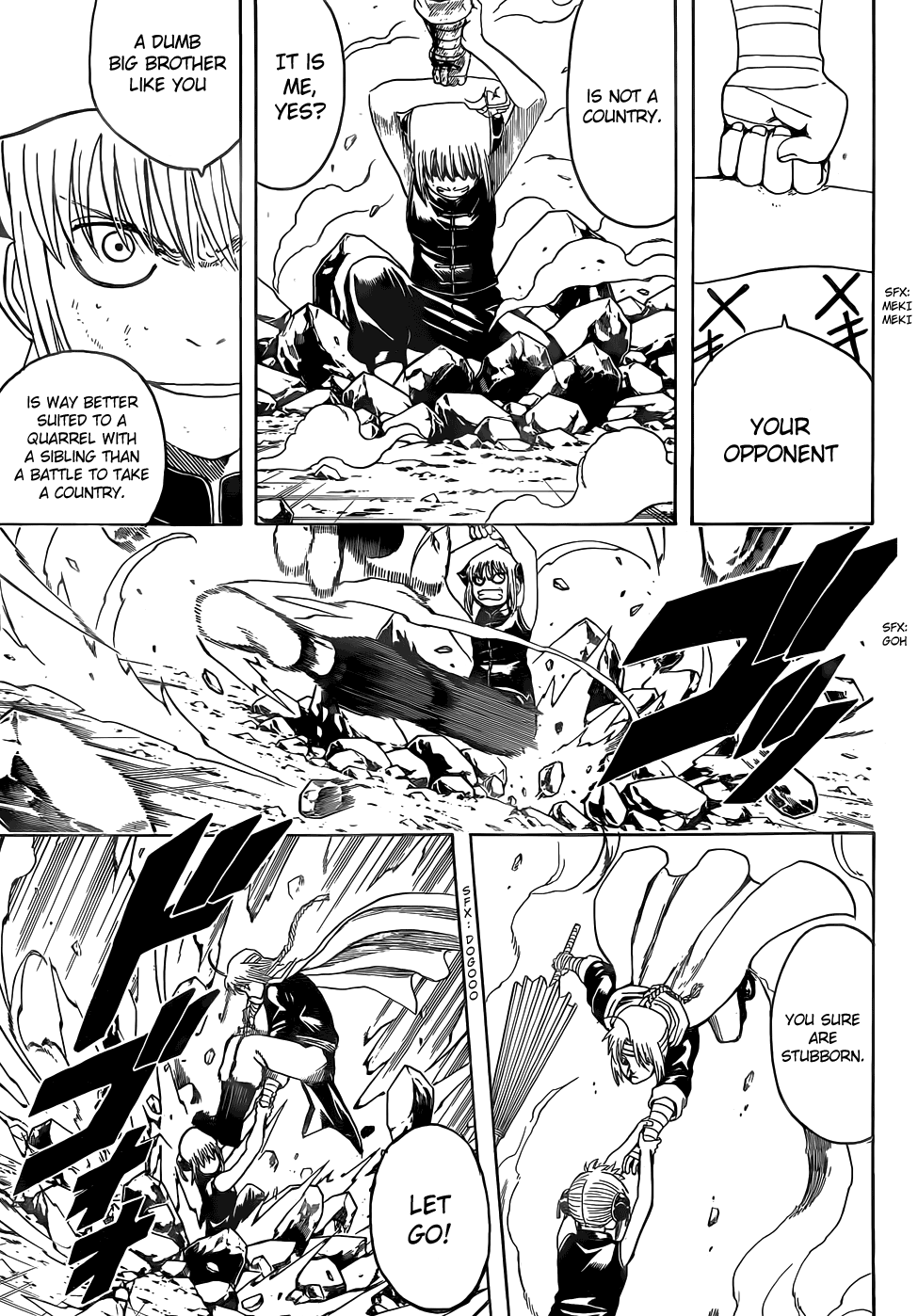 Halaman dari Gintama Chapter 515