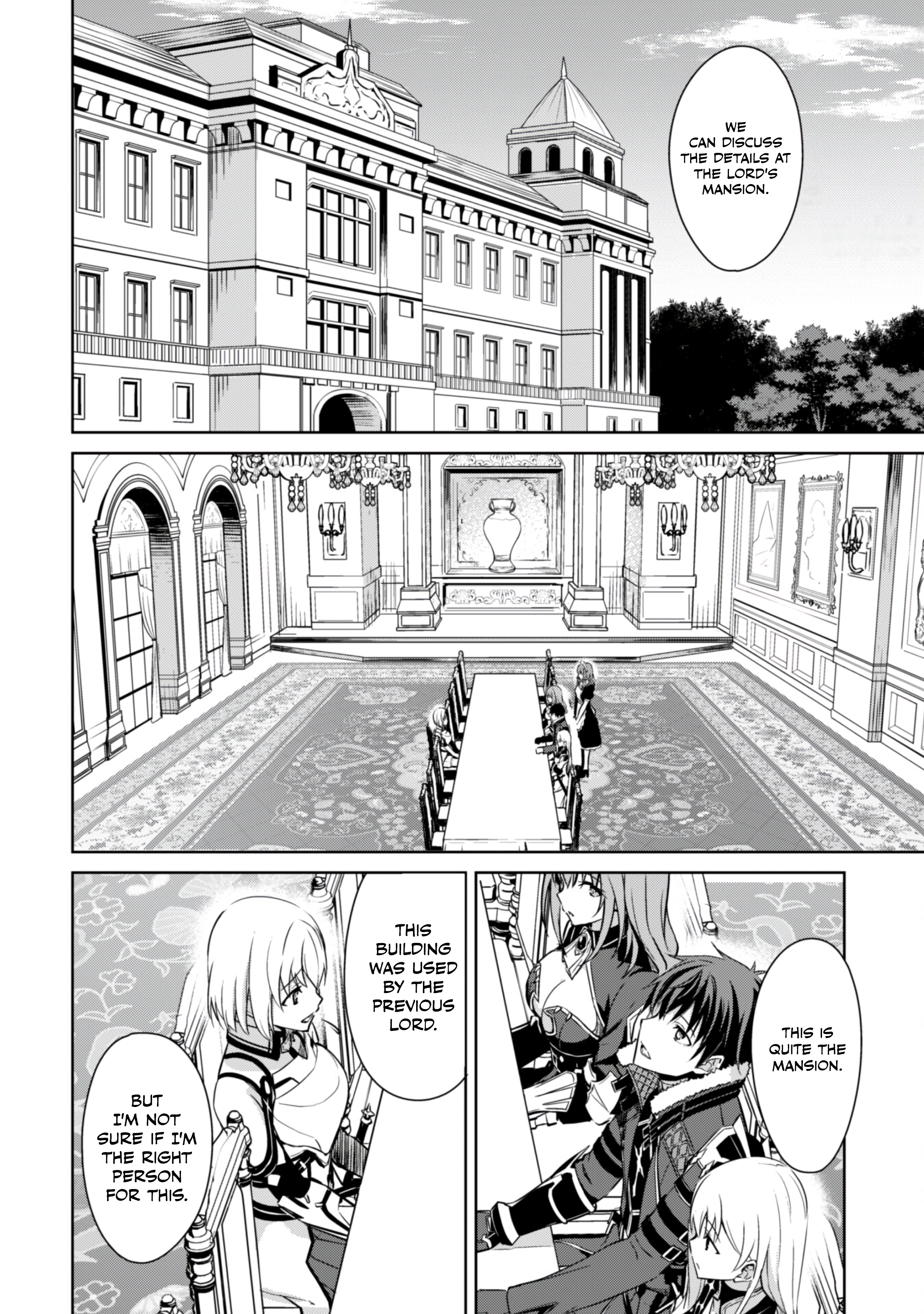 Halaman dari Boushoku no Berserk ~Ore dake Level to Iu Gainen wo Toppa suru~ Chapter 57