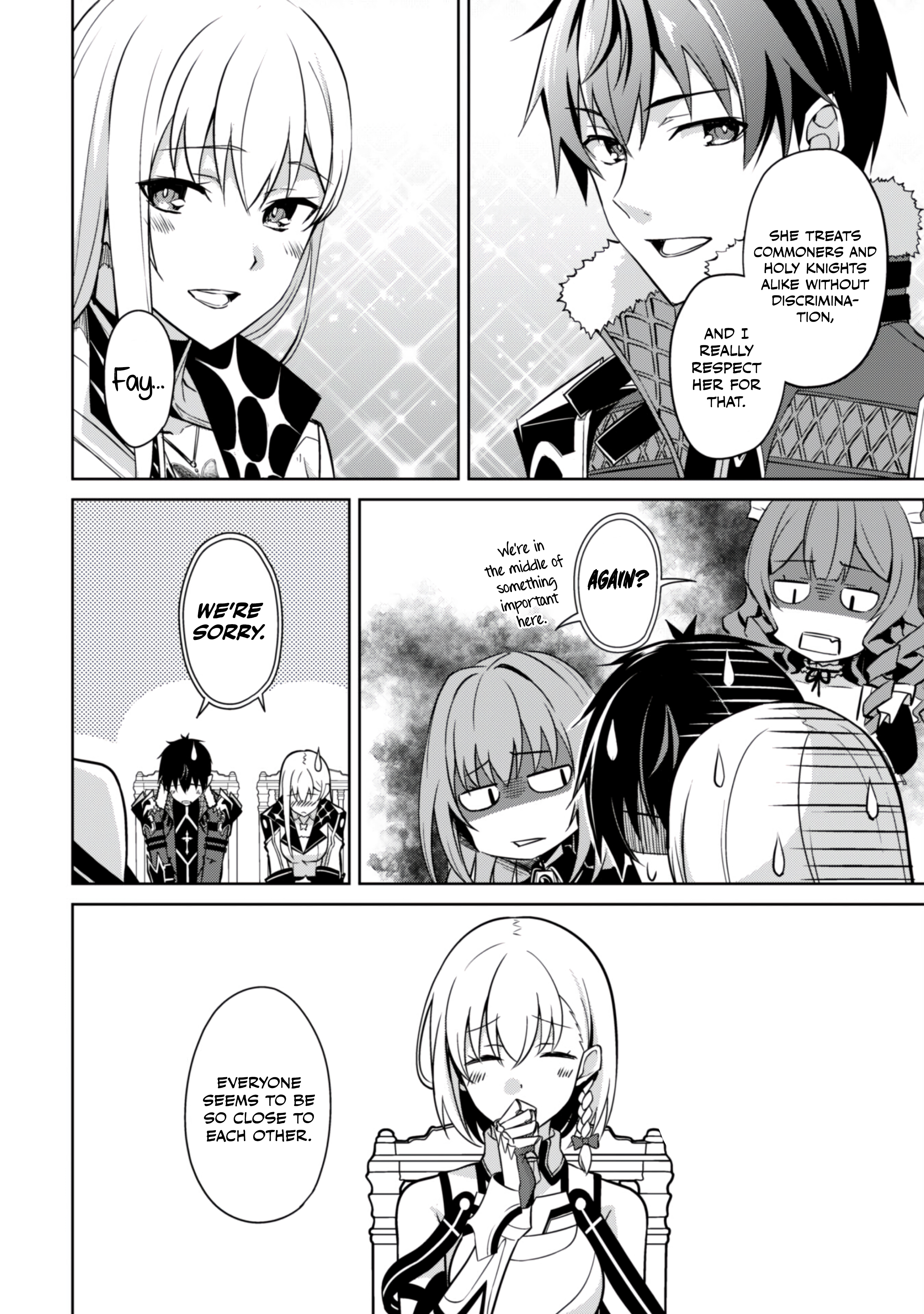 Halaman dari Boushoku no Berserk ~Ore dake Level to Iu Gainen wo Toppa suru~ Chapter 57