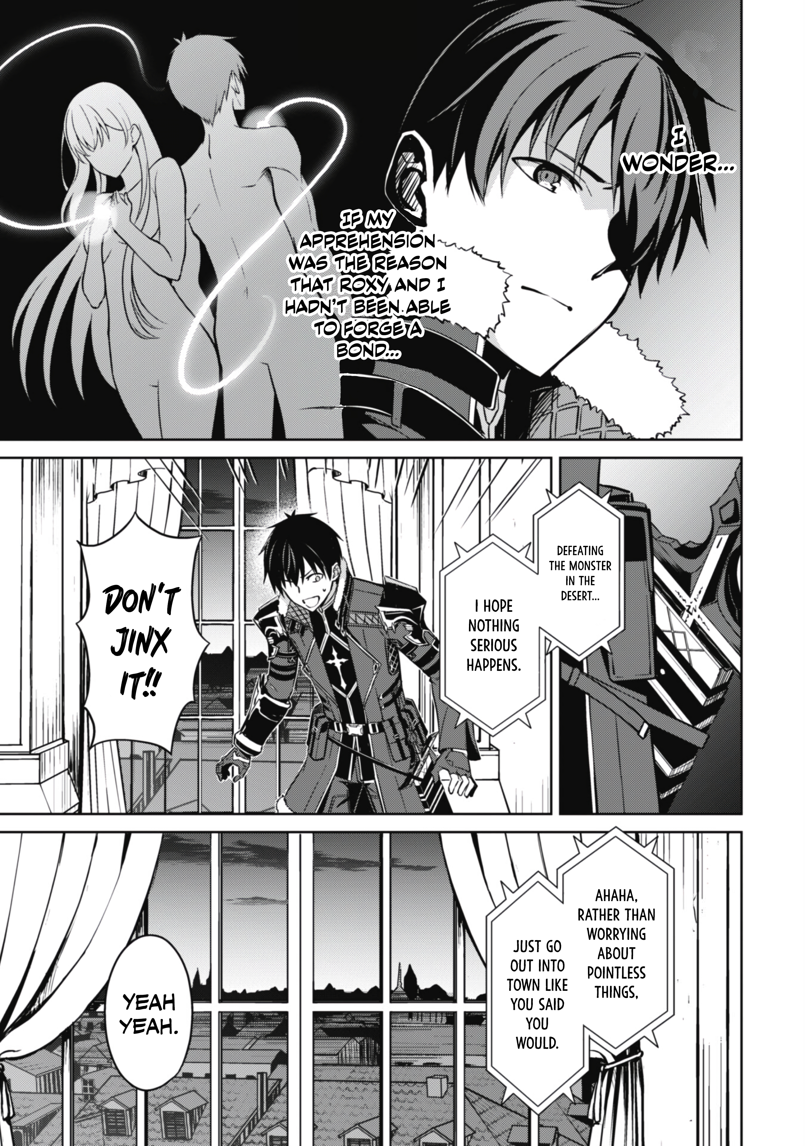 Halaman dari Boushoku no Berserk ~Ore dake Level to Iu Gainen wo Toppa suru~ Chapter 57