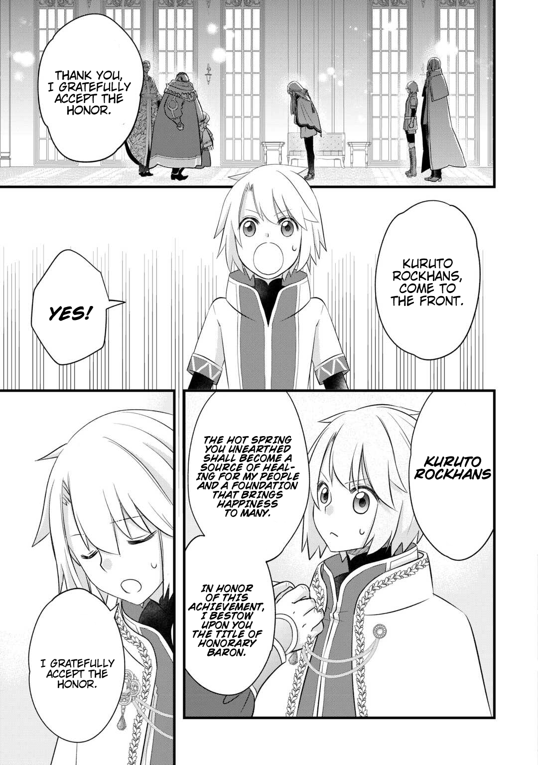 Halaman dari Kanchigai no Atelier Meister - Eiyuu Party no Moto Zatsuyougakari ga, Jitsu wa Sentou Igai ga SSS Rank Datta to Iu Yoku Aru Hanashi Chapter 54