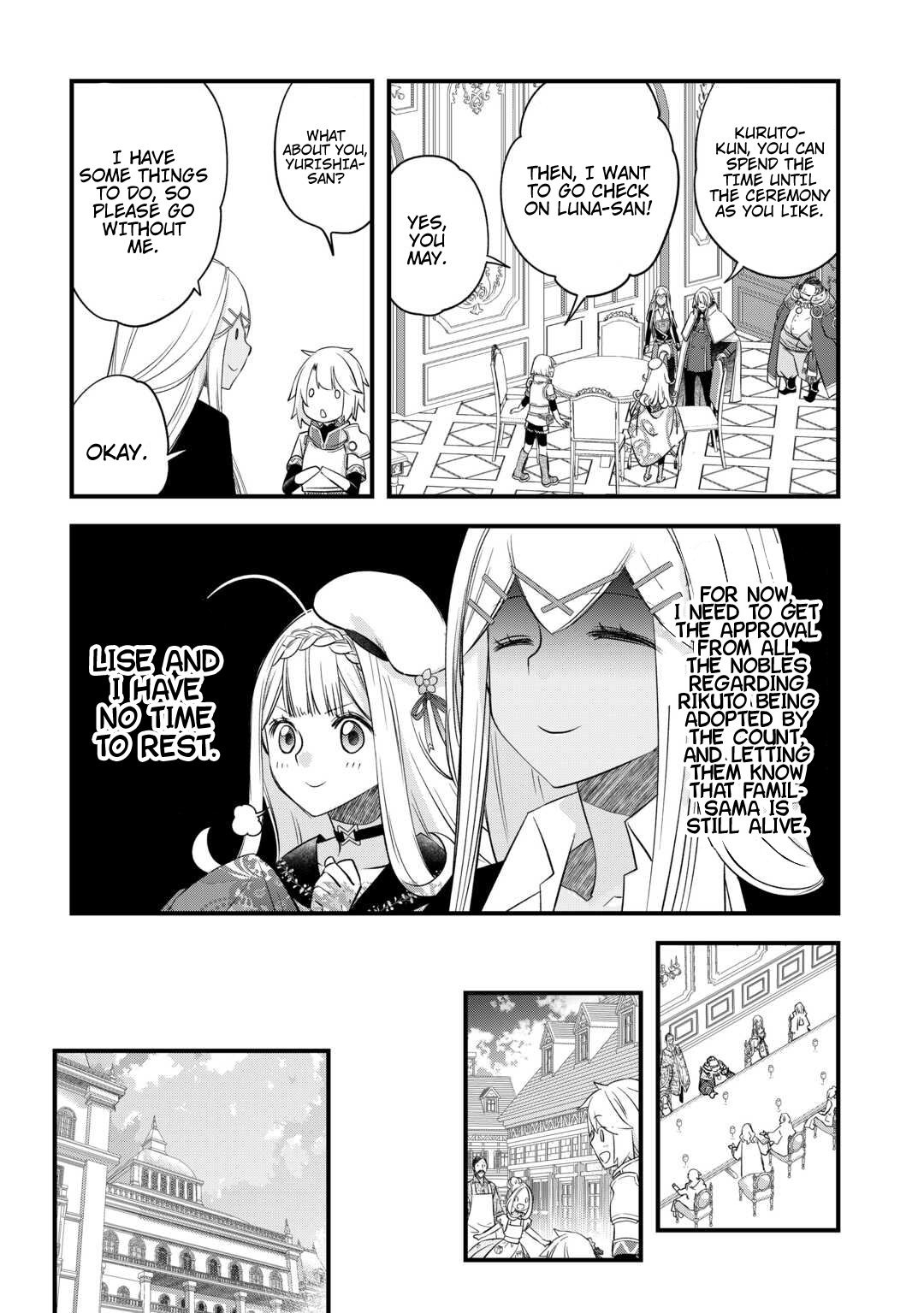 Halaman dari Kanchigai no Atelier Meister - Eiyuu Party no Moto Zatsuyougakari ga, Jitsu wa Sentou Igai ga SSS Rank Datta to Iu Yoku Aru Hanashi Chapter 54