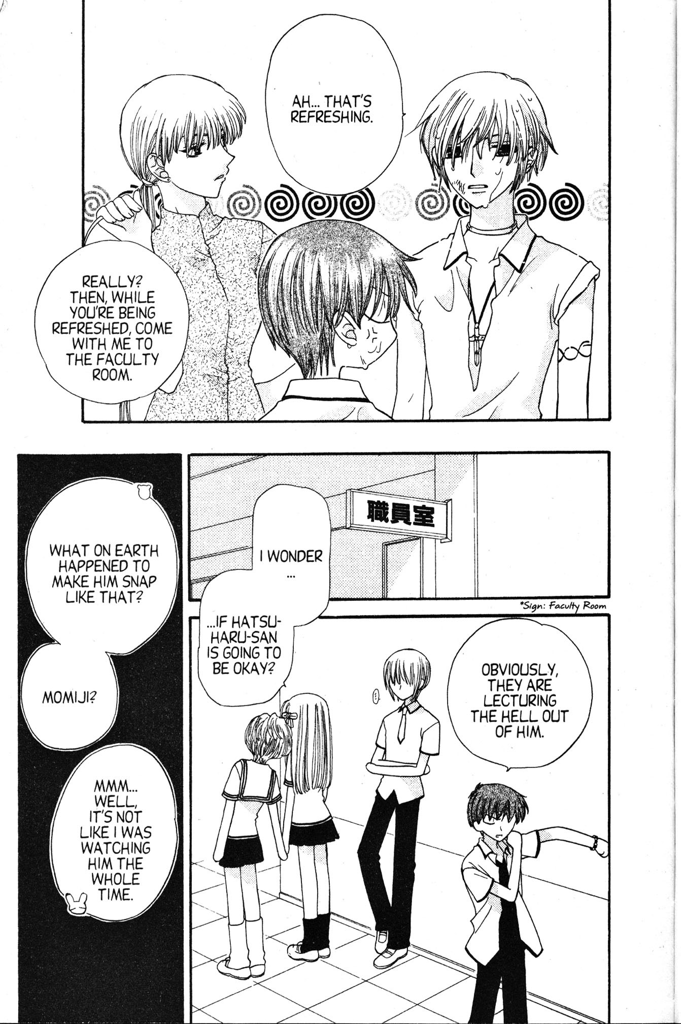 Halaman dari Fruits Basket Chapter 43