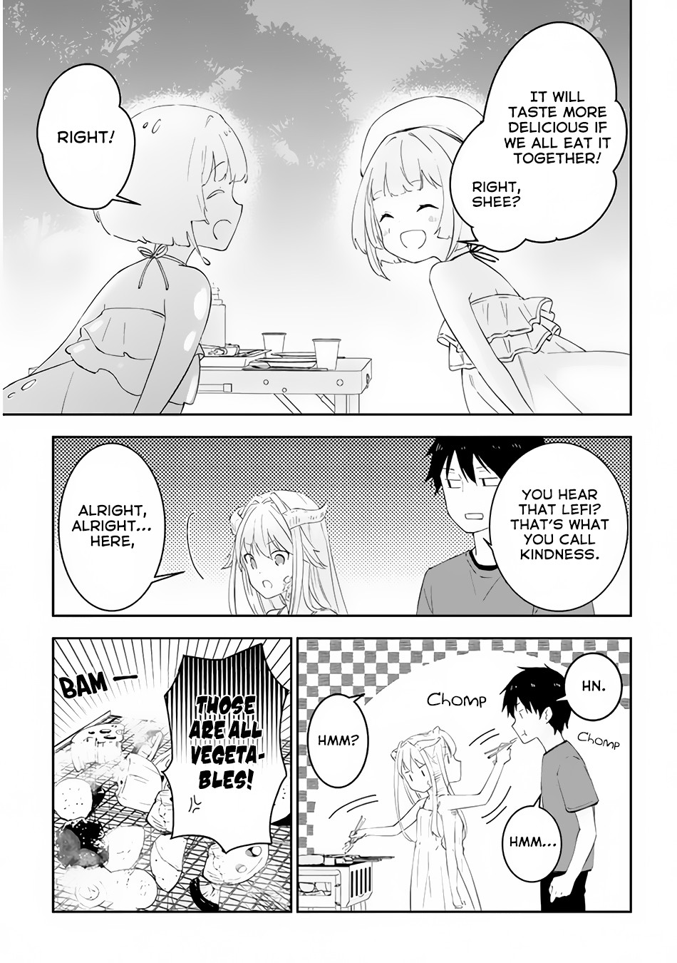 Halaman dari Maou ni Natta node, Dungeon Tsukutte Jingai Musume to Honobono Suru Chapter 27.2