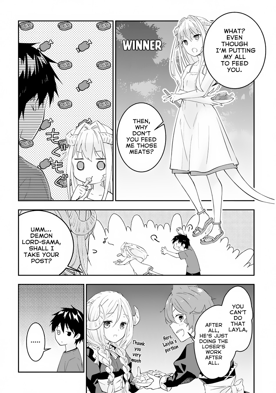 Halaman dari Maou ni Natta node, Dungeon Tsukutte Jingai Musume to Honobono Suru Chapter 27.2