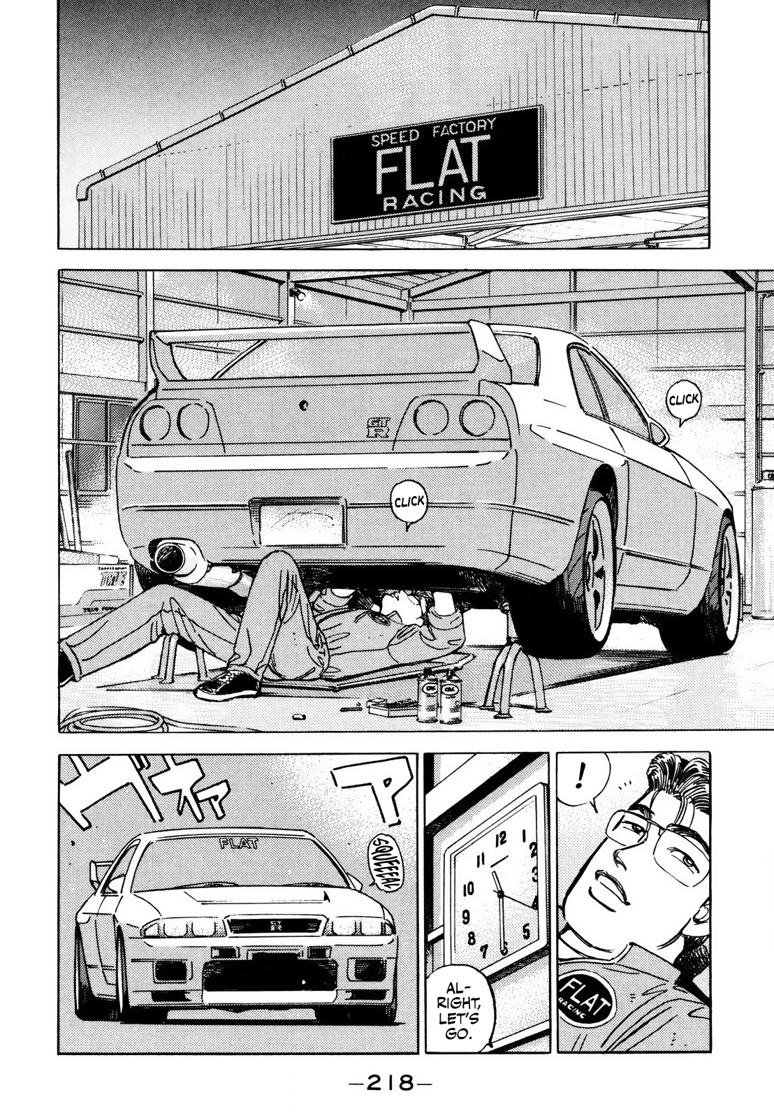 Halaman dari Wangan Midnight Chapter 173