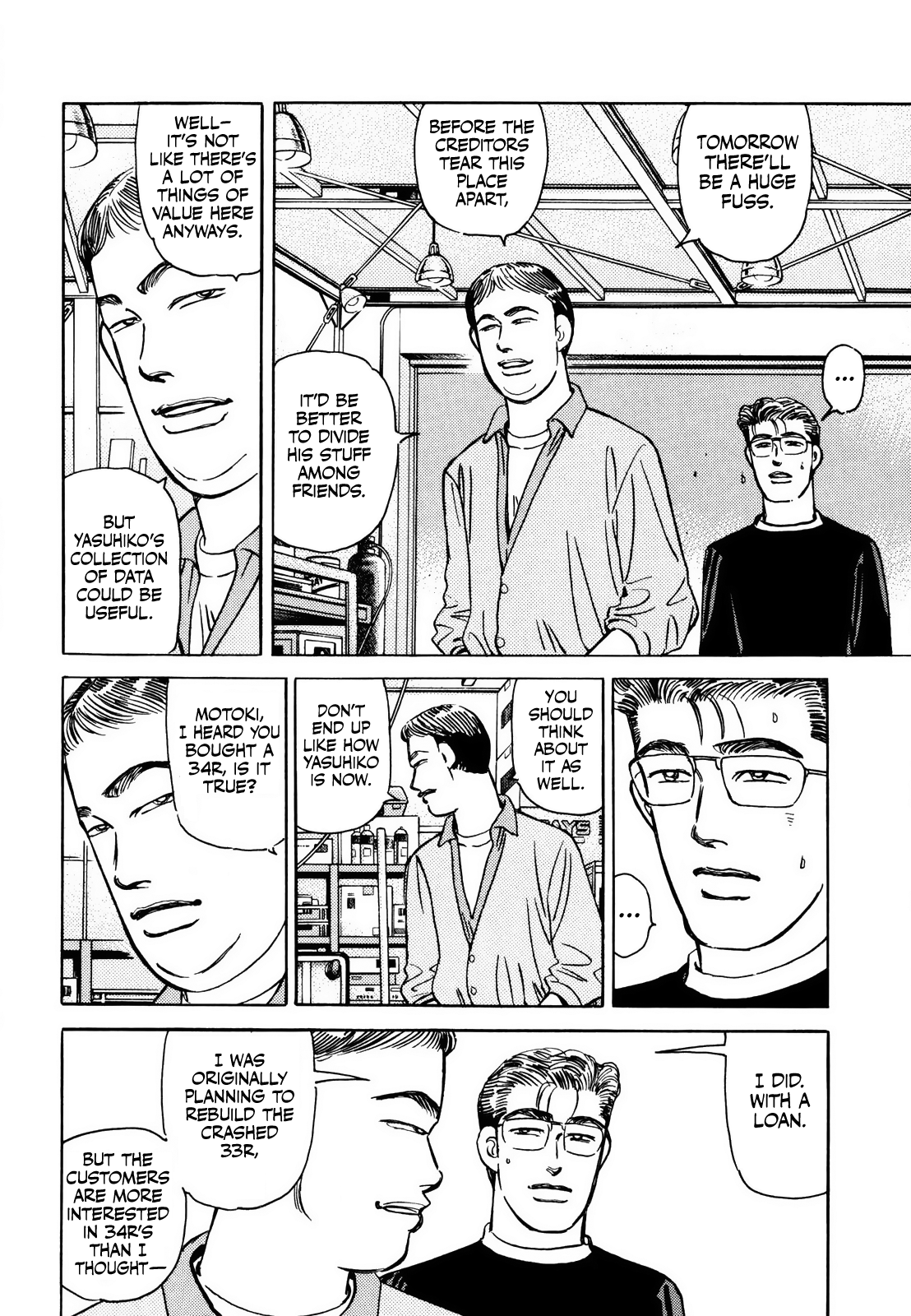 Halaman dari Wangan Midnight Chapter 173