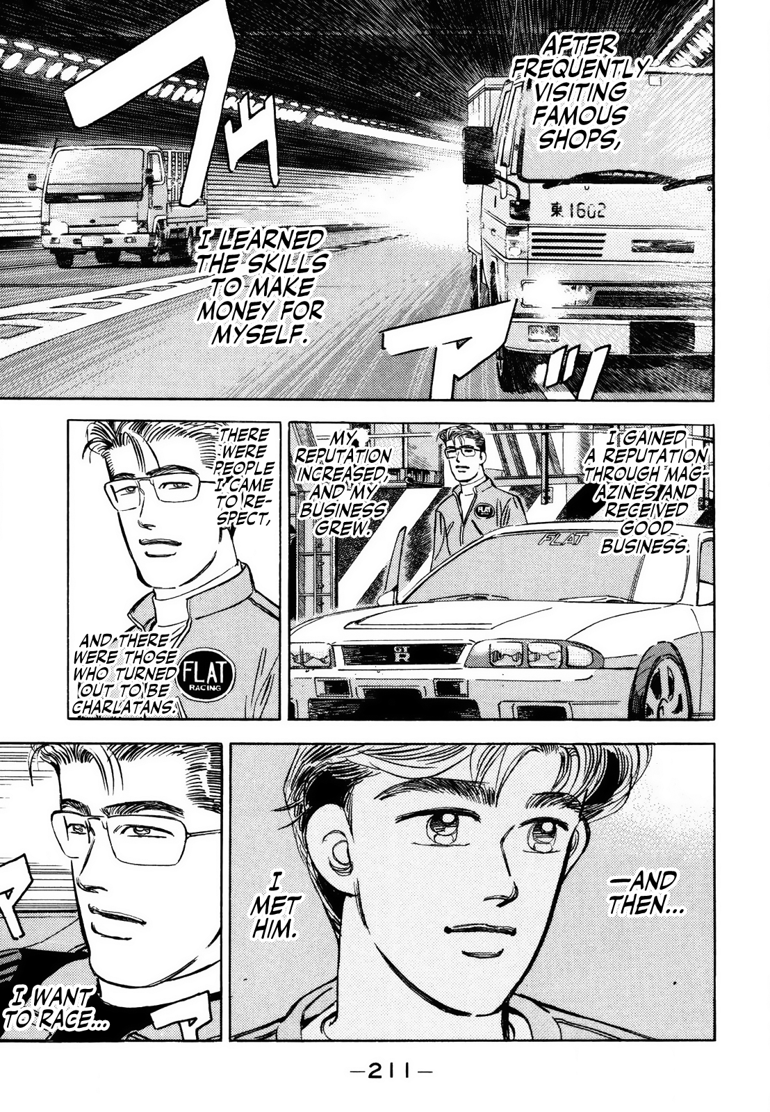 Halaman dari Wangan Midnight Chapter 173