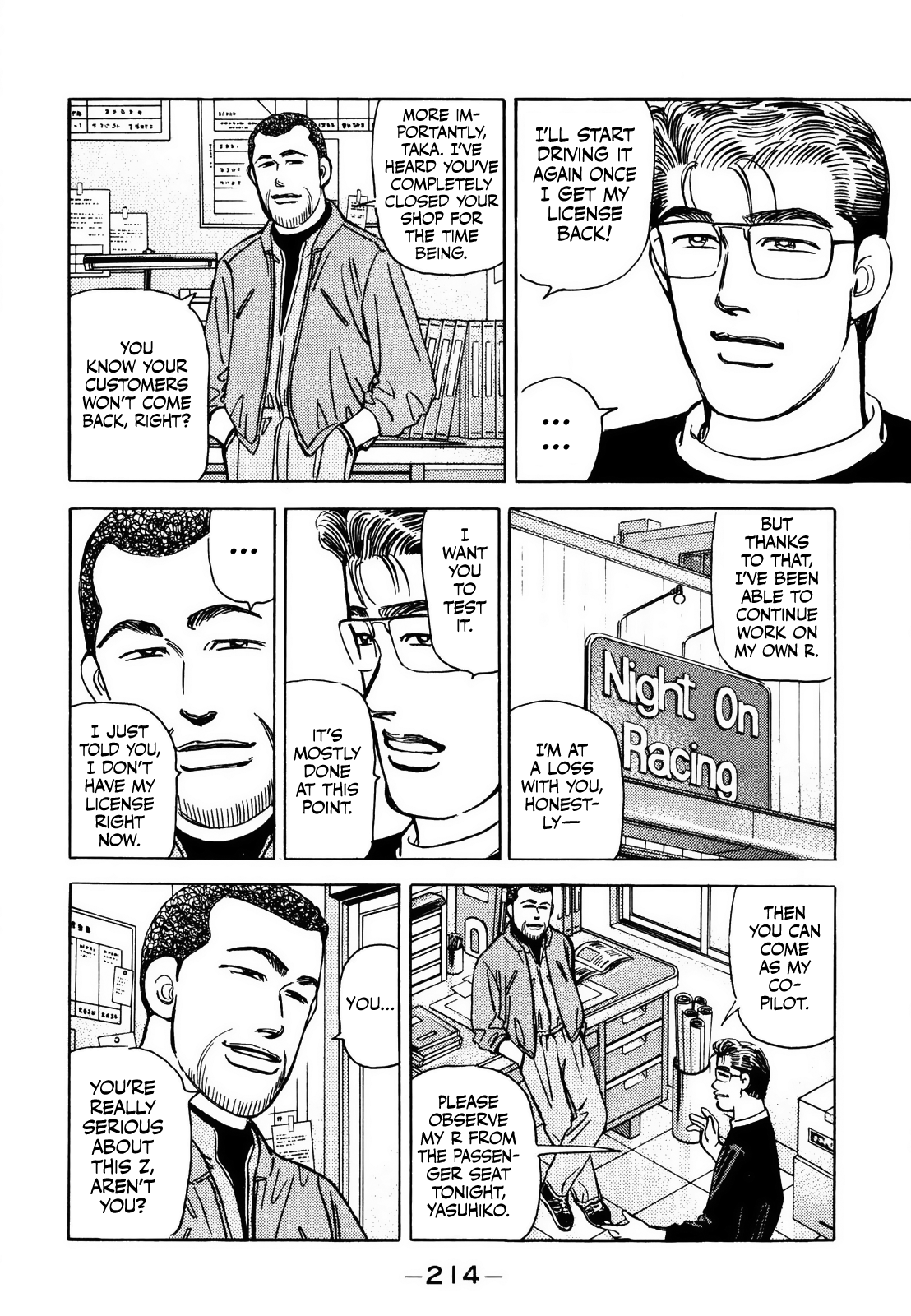 Halaman dari Wangan Midnight Chapter 173