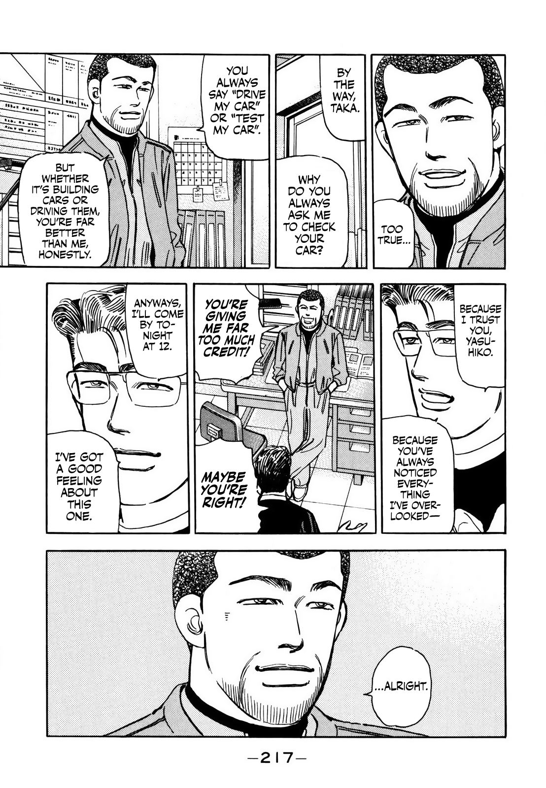 Halaman dari Wangan Midnight Chapter 173