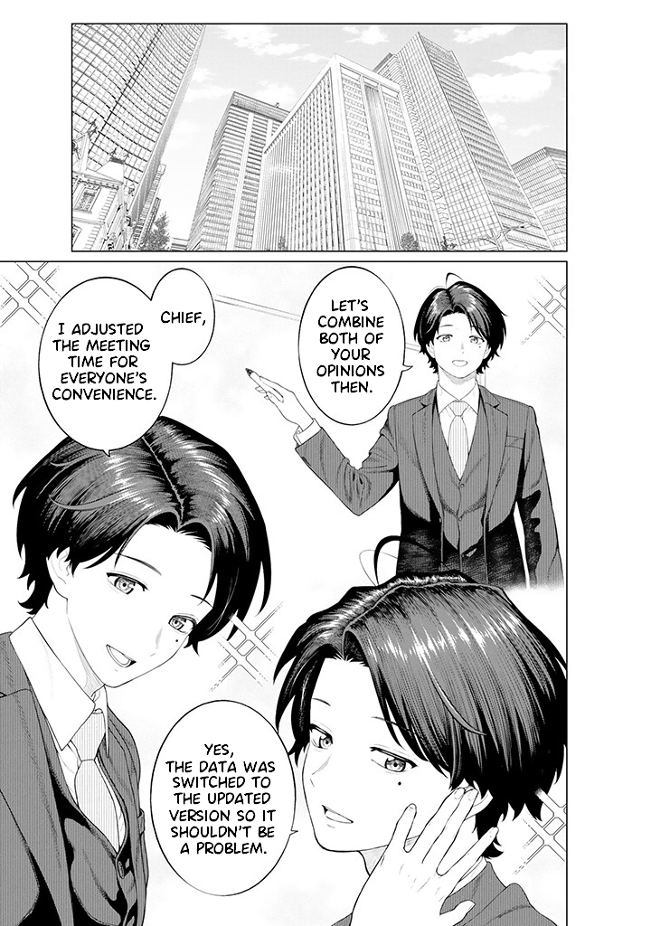 Halaman dari Kaisha to Shiseikatsu: On to Off Chapter 9.1