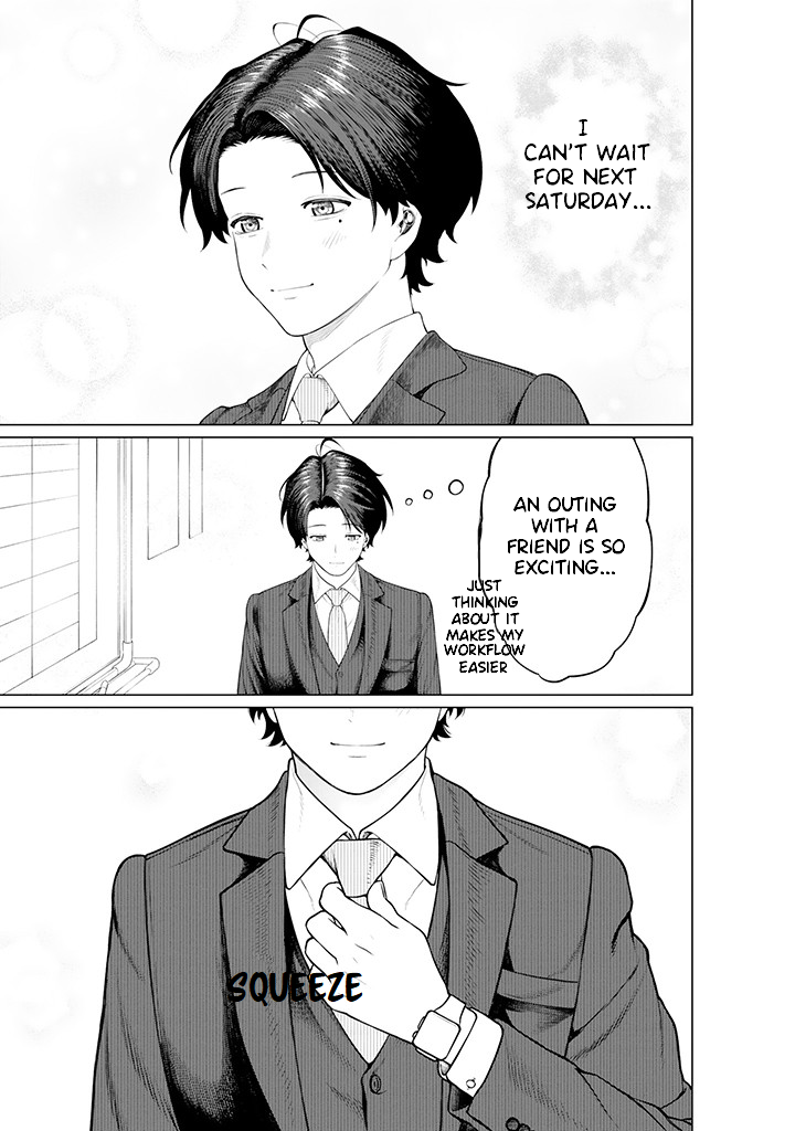 Halaman dari Kaisha to Shiseikatsu: On to Off Chapter 9.1
