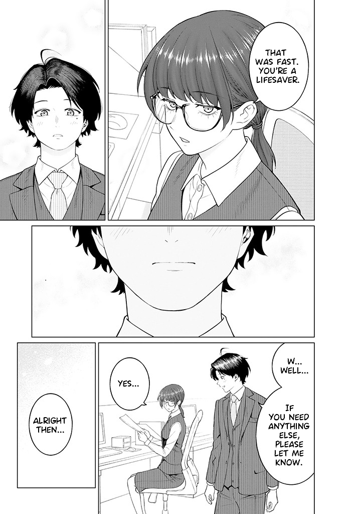 Halaman dari Kaisha to Shiseikatsu: On to Off Chapter 9.1