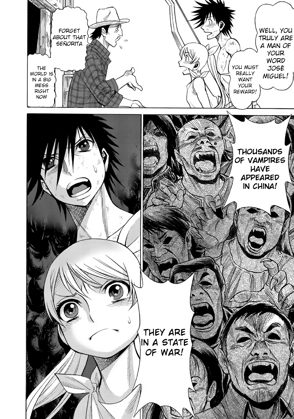 Halaman dari Dance in the Vampire Bund A.S.O. Chapter 6