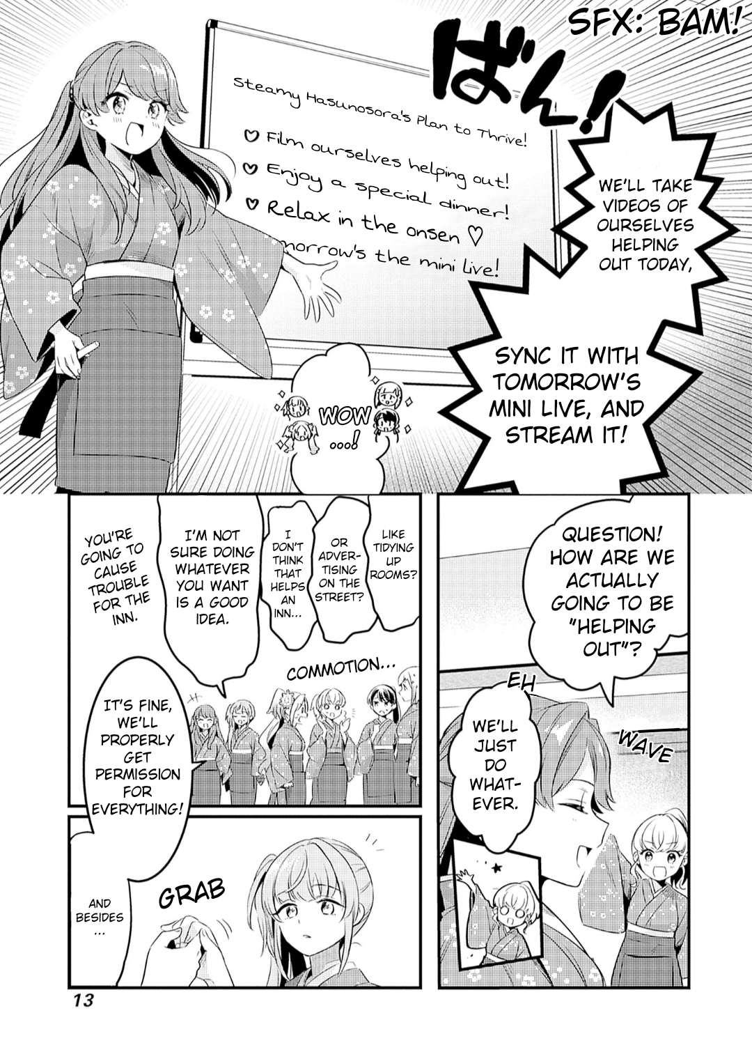Love Live! flowers* - Hasunosora Girls' High School Idol Club - Chapter 12 Page 8