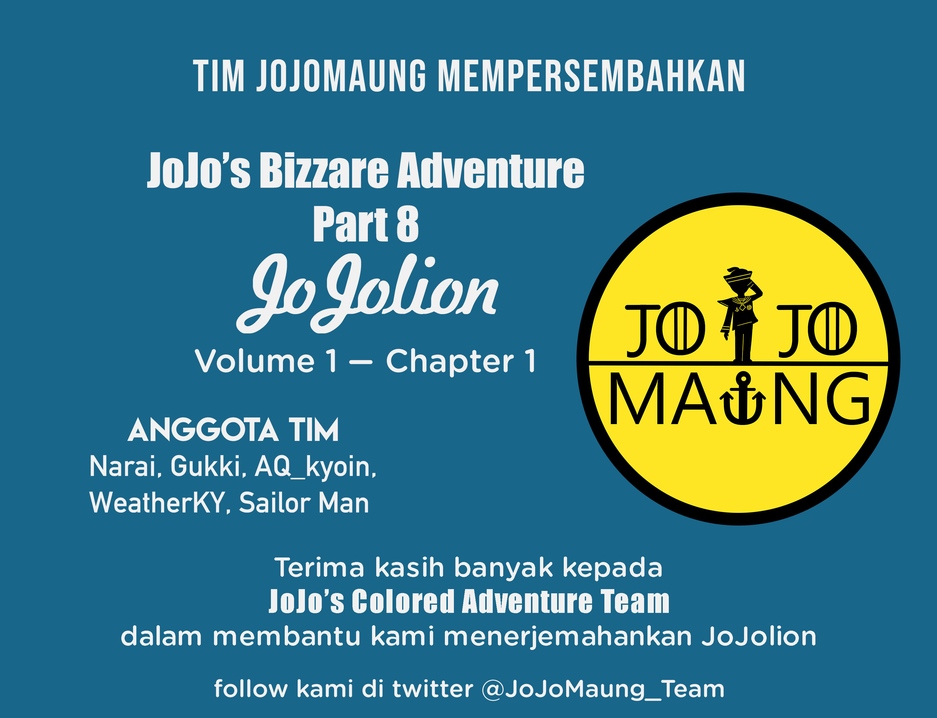 JoJo no Kimyou na Bouken Part 8: JoJolion Chapter 1 - halaman 45