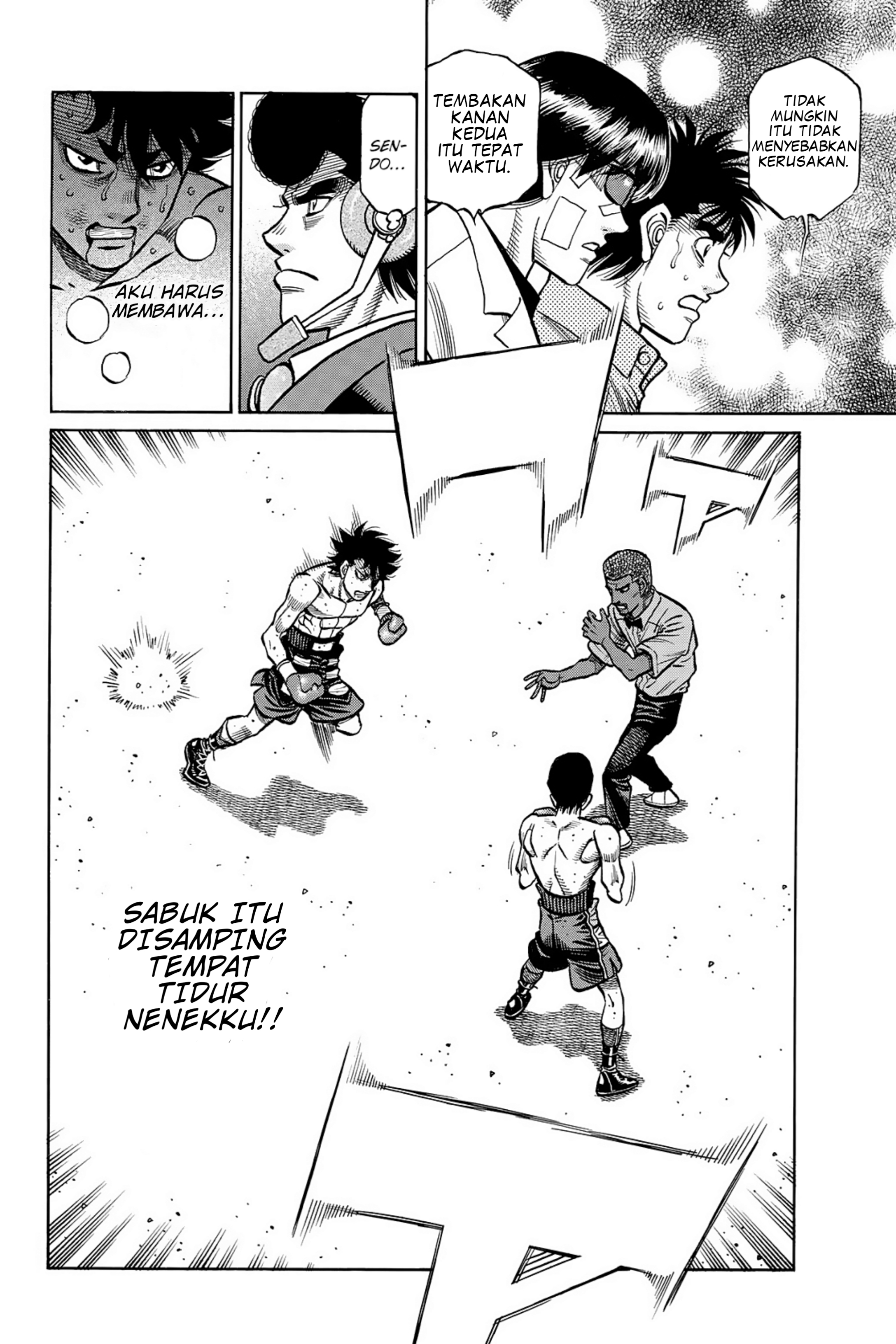 Hajime no Ippo Chapter 1501 - halaman 5